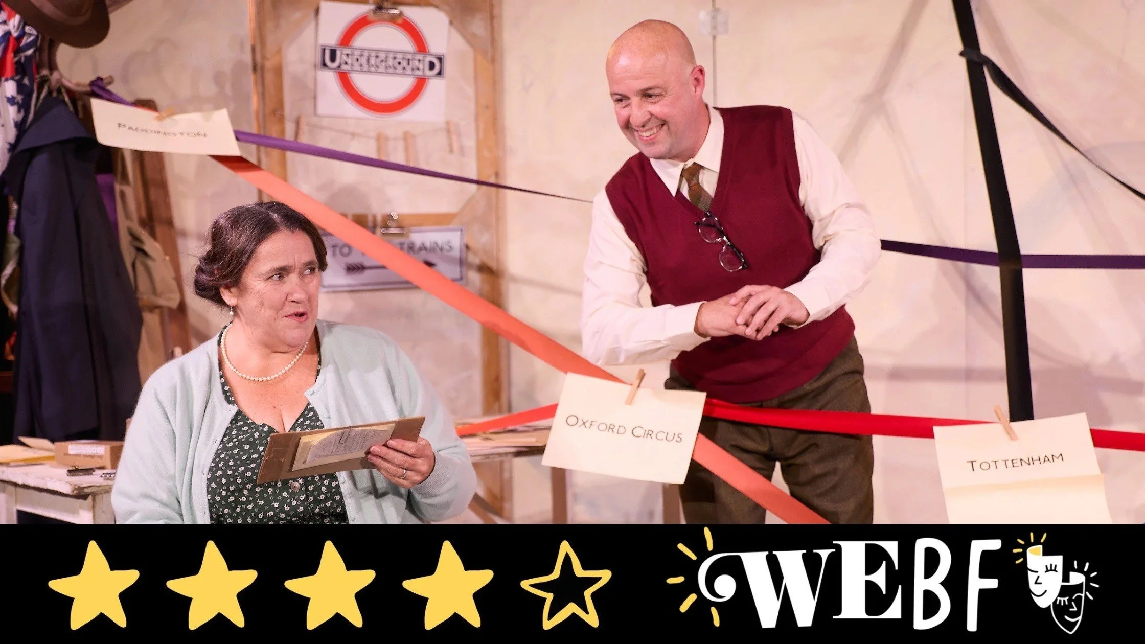 Review: THE TRUTH ABOUT HARRY BECK, Cubic Theatre - London Transport Museum