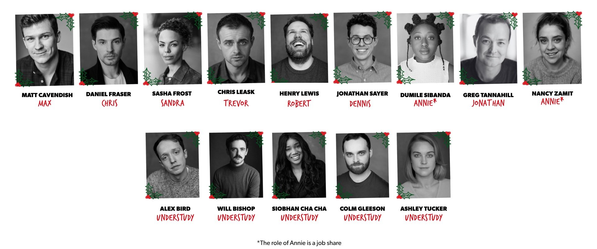 Mischief announces cast for CHRISTMAS CAROL GOES WRONG
