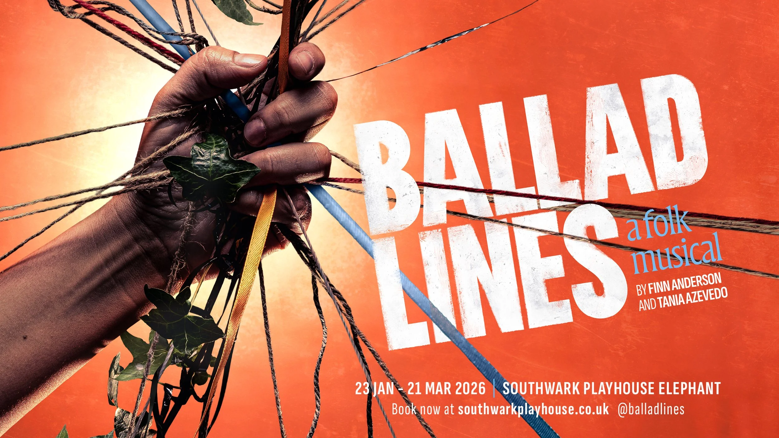 New folk musical BALLAD LINES to open at Southwark Playhouse