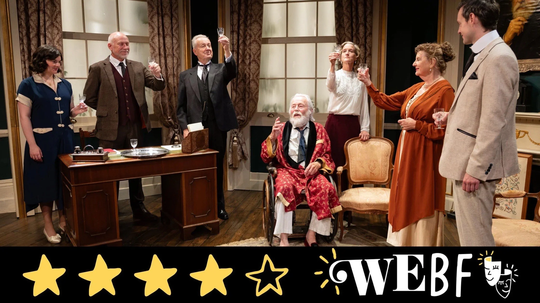 Review: THE TRUTH ABOUT BLAYDS, Finborough Theatre