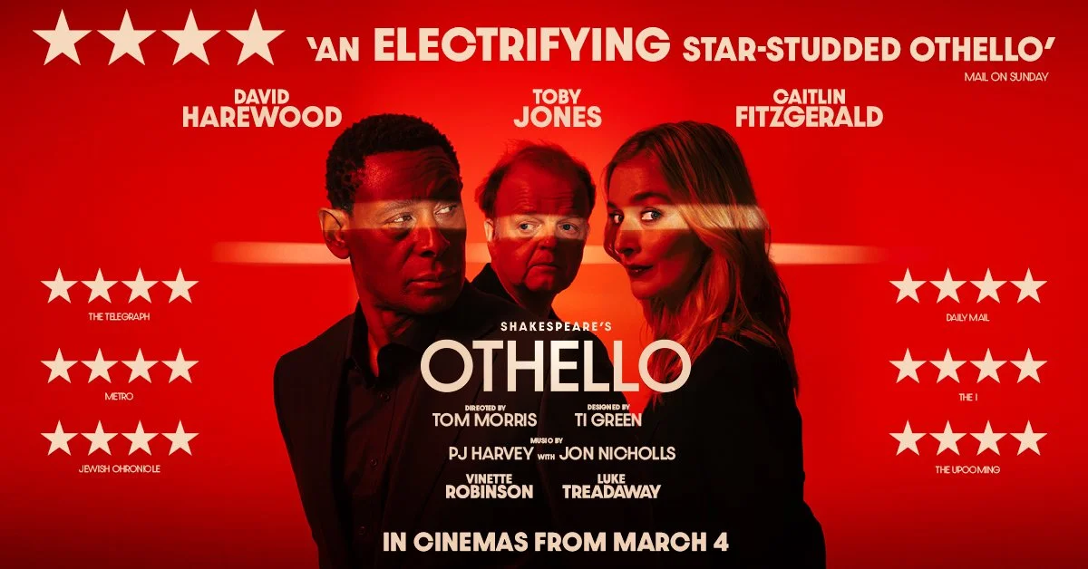 Shakespeare's OTHELLO to be released in cinemas worldwide