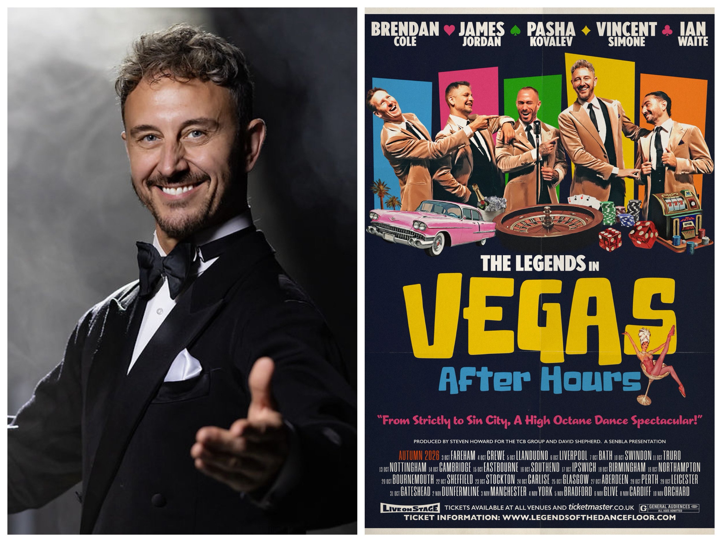 Interview: Former Strictly pro IAN WAITE on new LEGENDS OF THE DANCEFLOOR tour