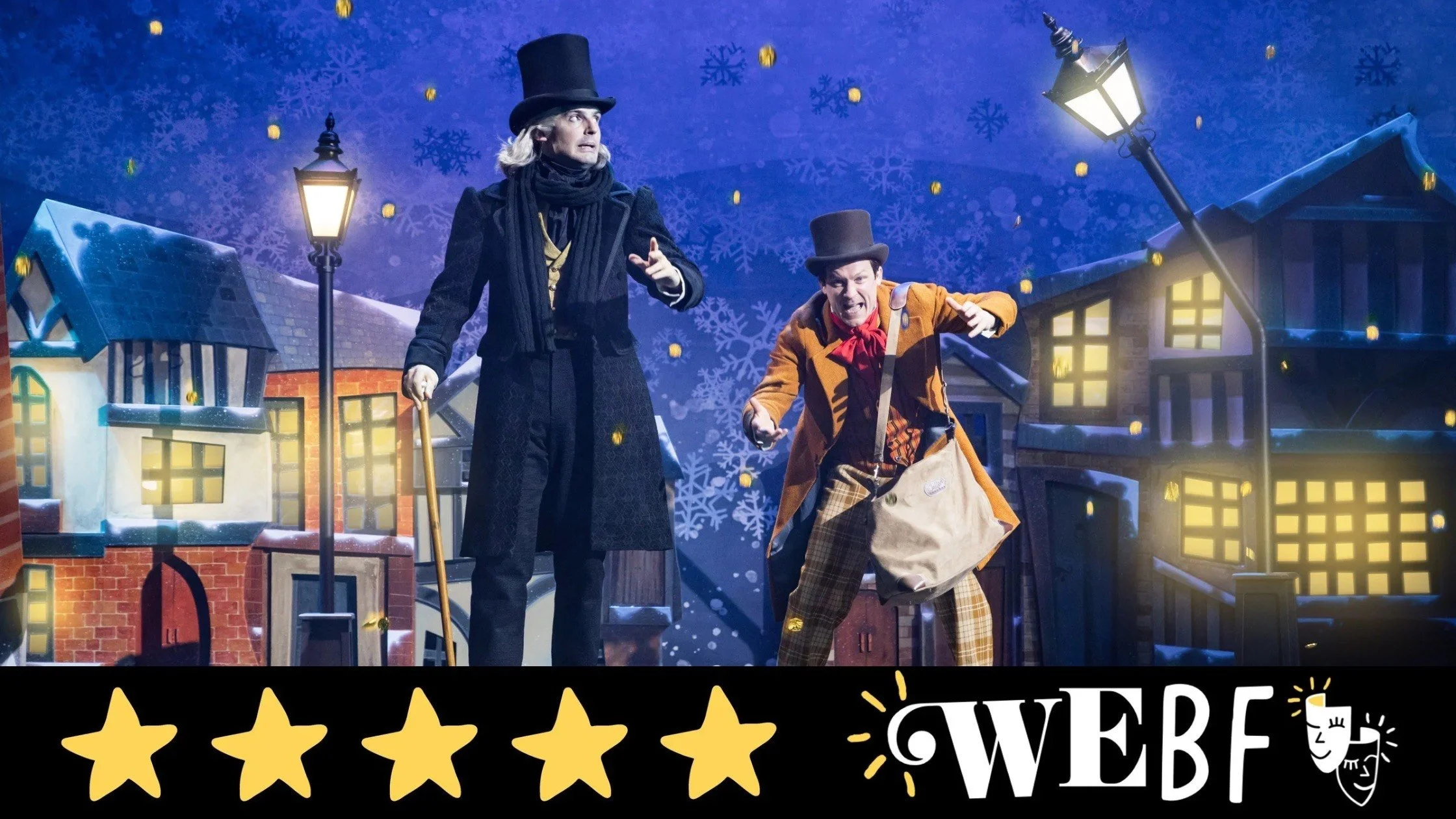 Review: CHRISTMAS CAROL GOES WRONG, Apollo Theatre