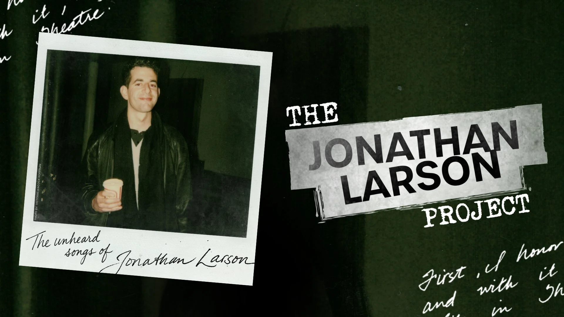 THE JONATHAN LARSON PROJECT to receive UK premiere at Southwark Playhouse