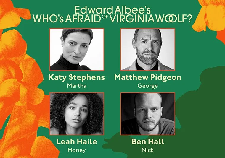 Oxford Playhouse announces cast and creatives for WHO’S AFRAID OF VIRGINA WOOLF?