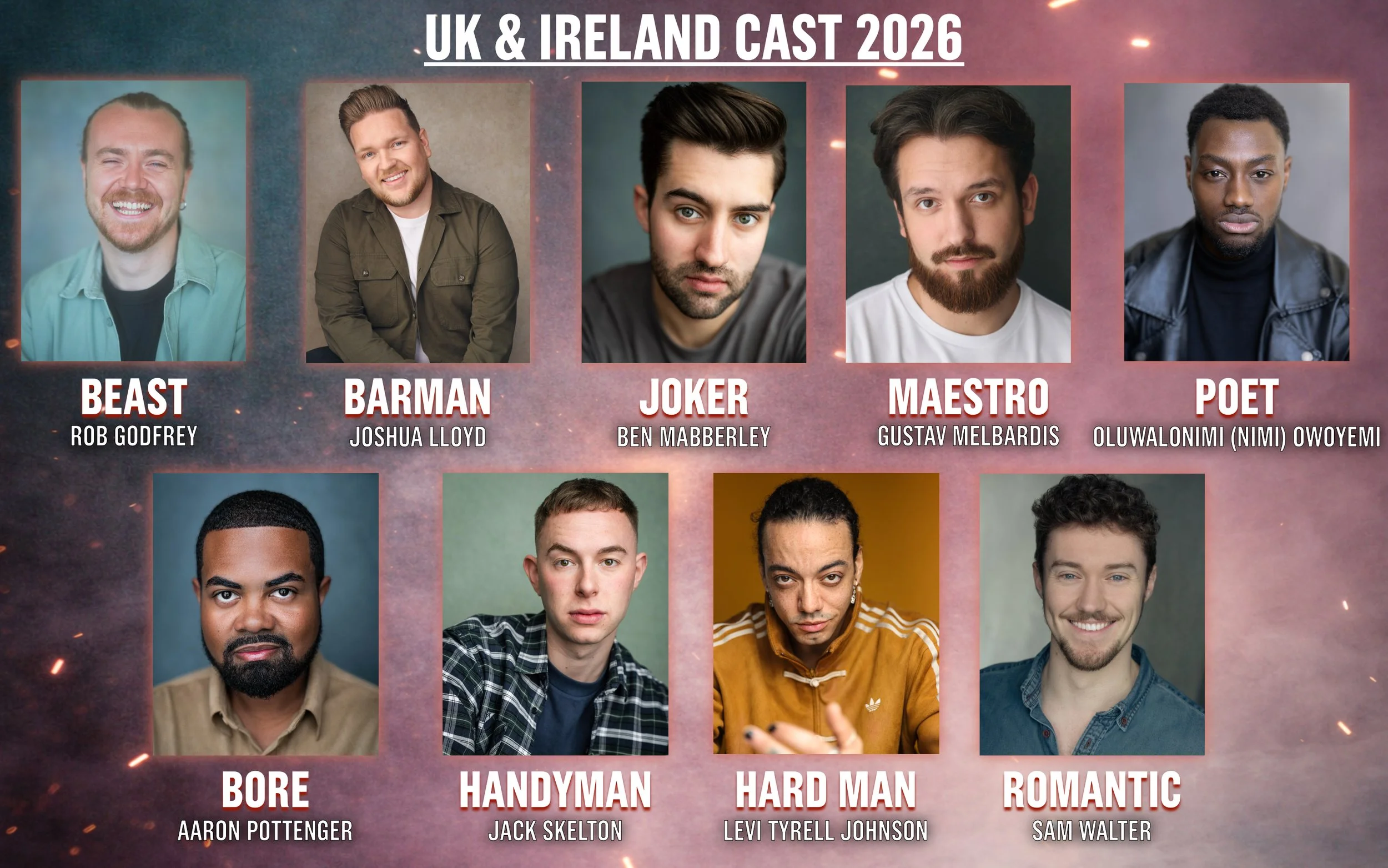 Full cast announced for THE CHOIR OF MAN UK &amp; Ireland tour