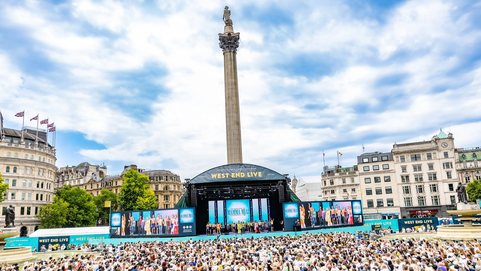 WEST END LIVE returns to Trafalgar Square for 2026