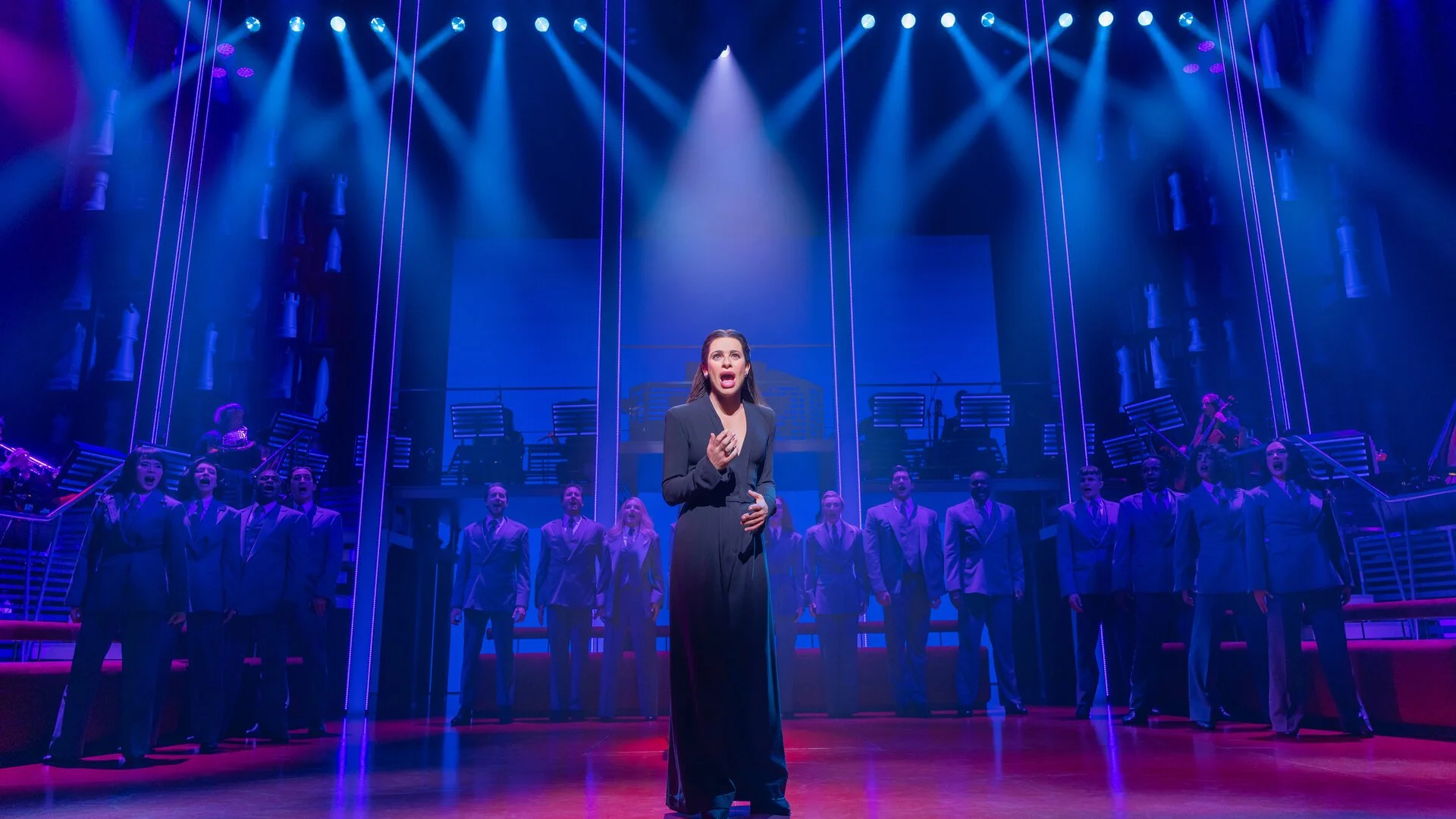 Lea Michele sets CHESS departure date on Broadway