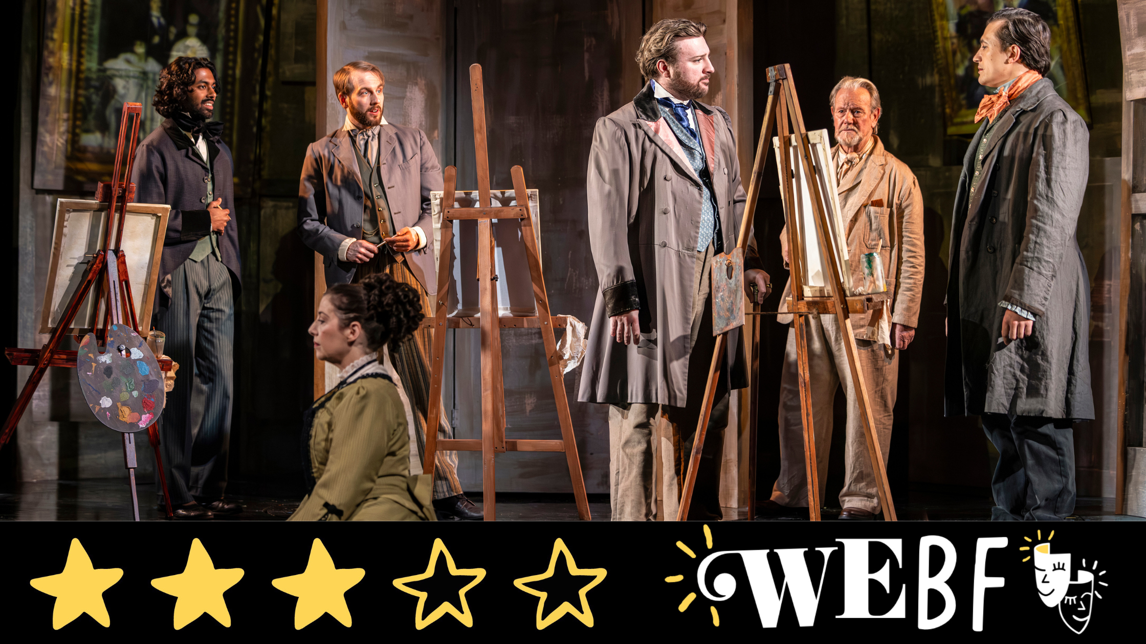 Review: A MIRRORED MONET THE MUSICAL, Charing Cross Theatre