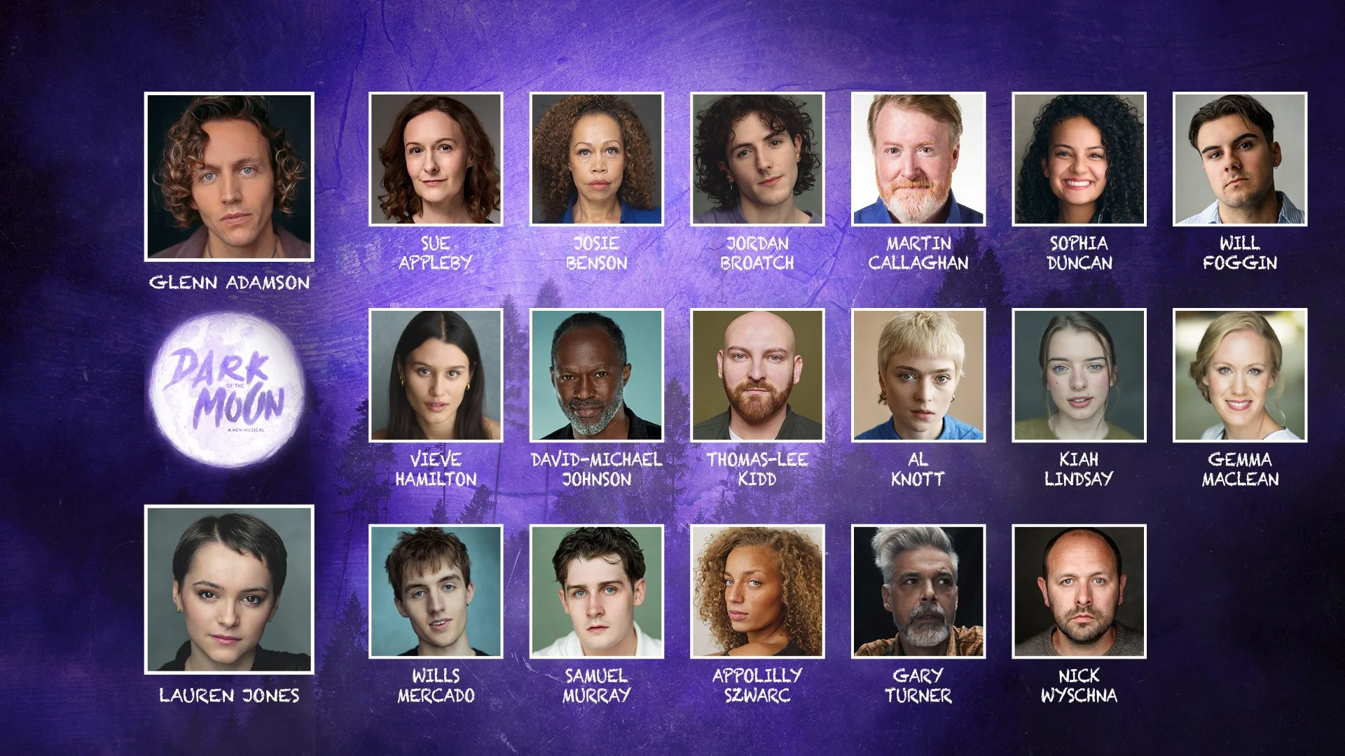 Full cast announced for world premiere of DARK OF THE MOON at Charing Cross Theatre