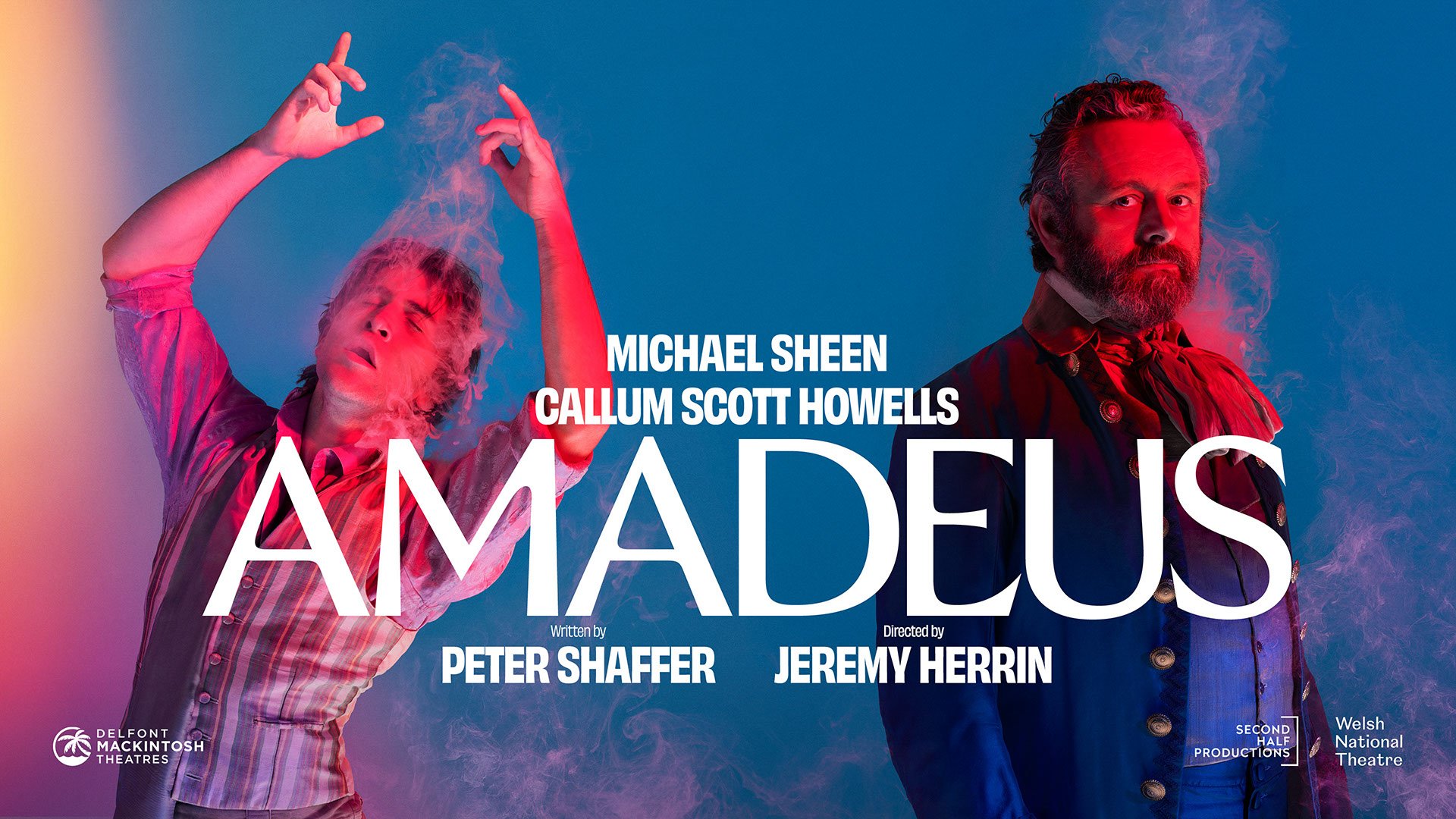 Michael Sheen and Callum Scott Howells return to West End in revival of Peter Shaffer’s AMADEUS
