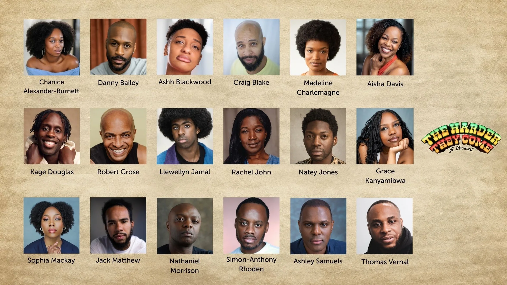 Full casting announced for hit reggae musical THE HARDER THEY COME at Stratford East