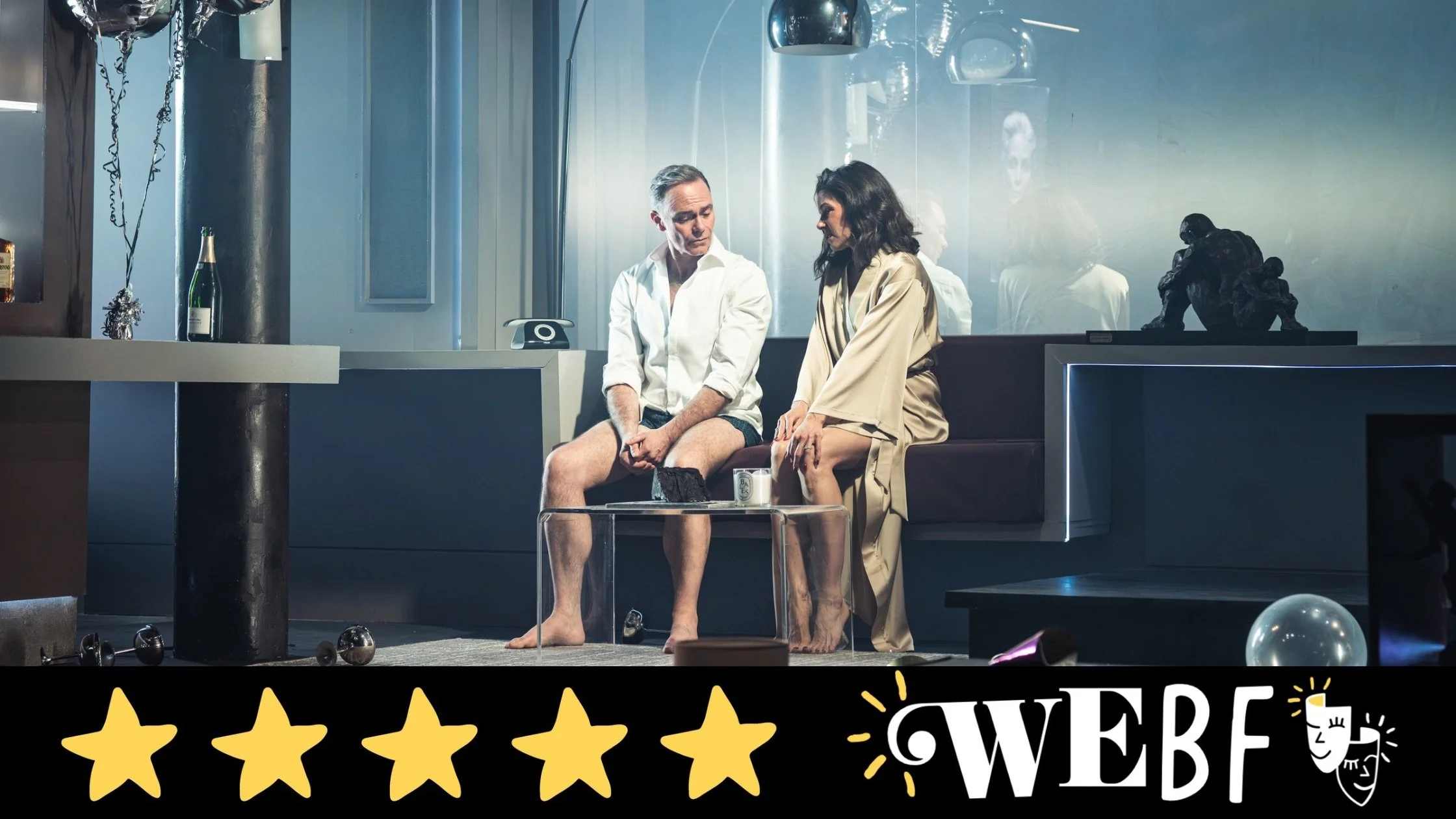 Review: DOUBLE DOUBLE, The Barn Theatre Cirencester
