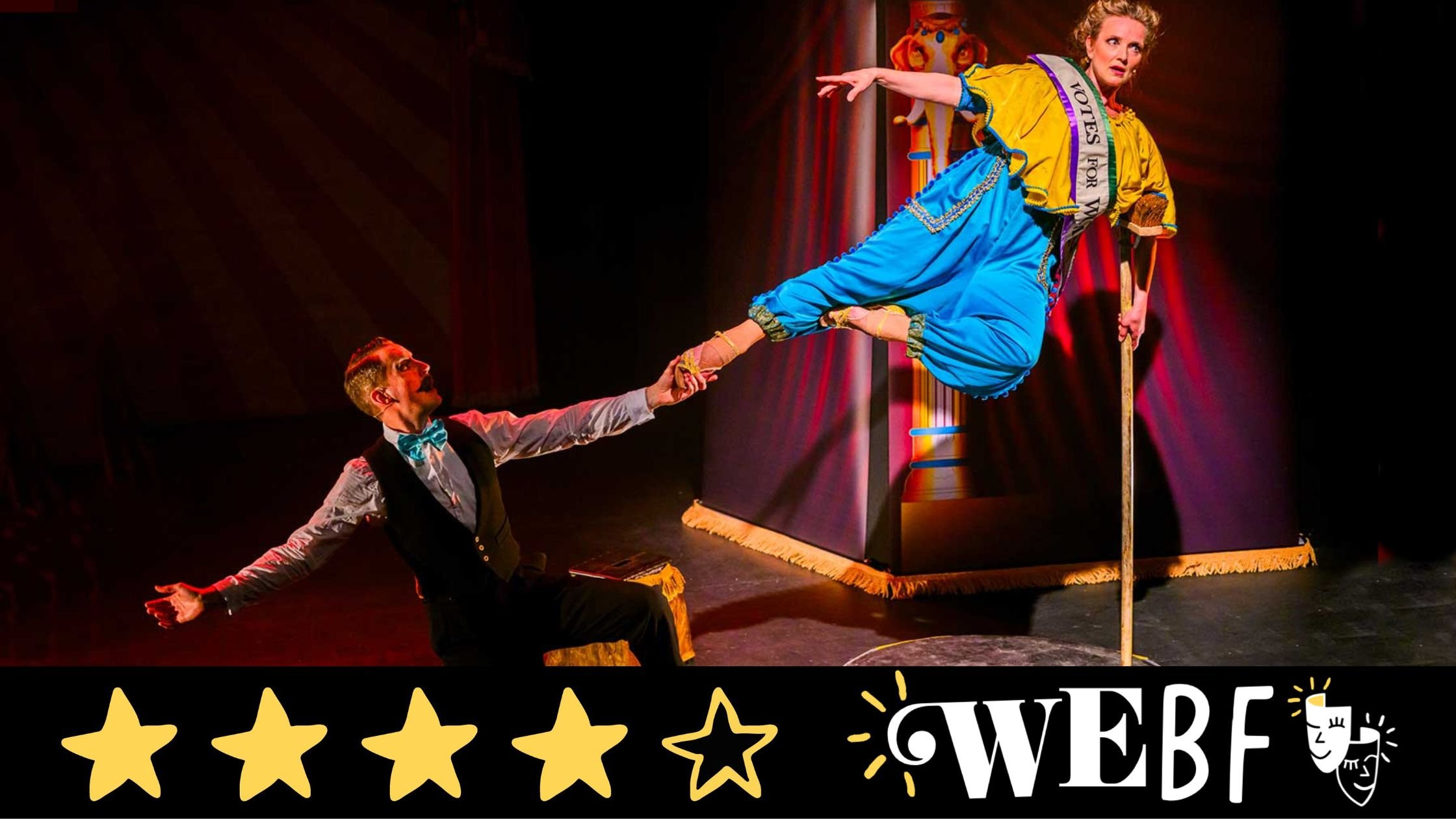 Review: RABBITS OUT OF THE HAT, Jacksons Lane - Tour
