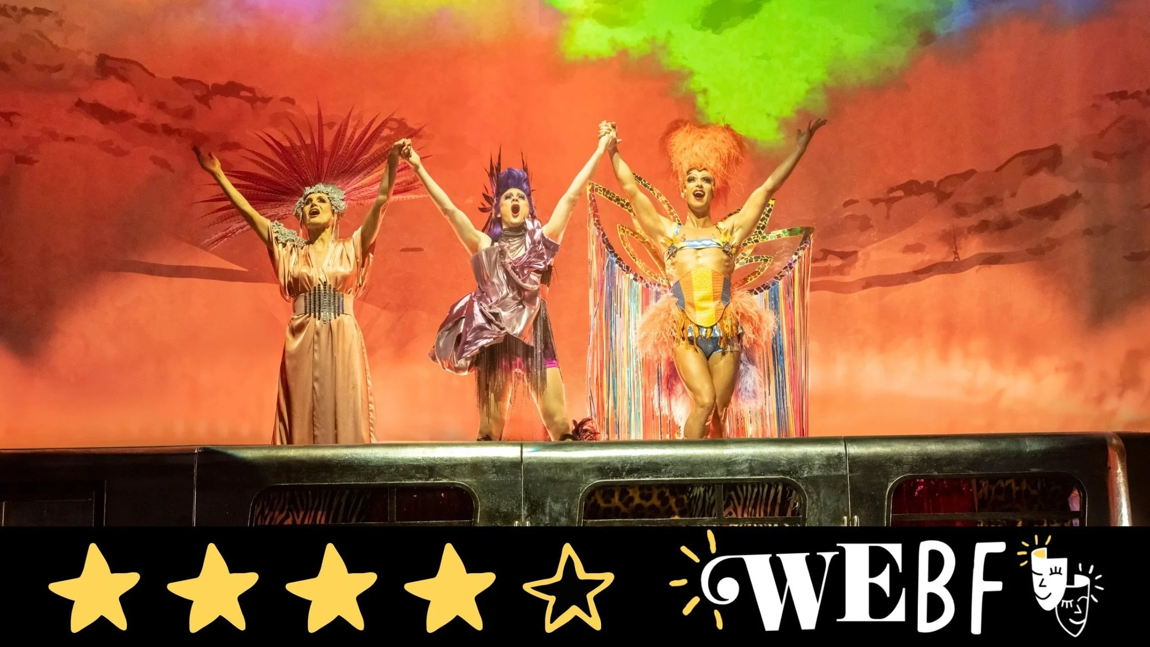 Review: PRISCILLA, QUEEN OF THE DESERT, Woking Theatre - Tour