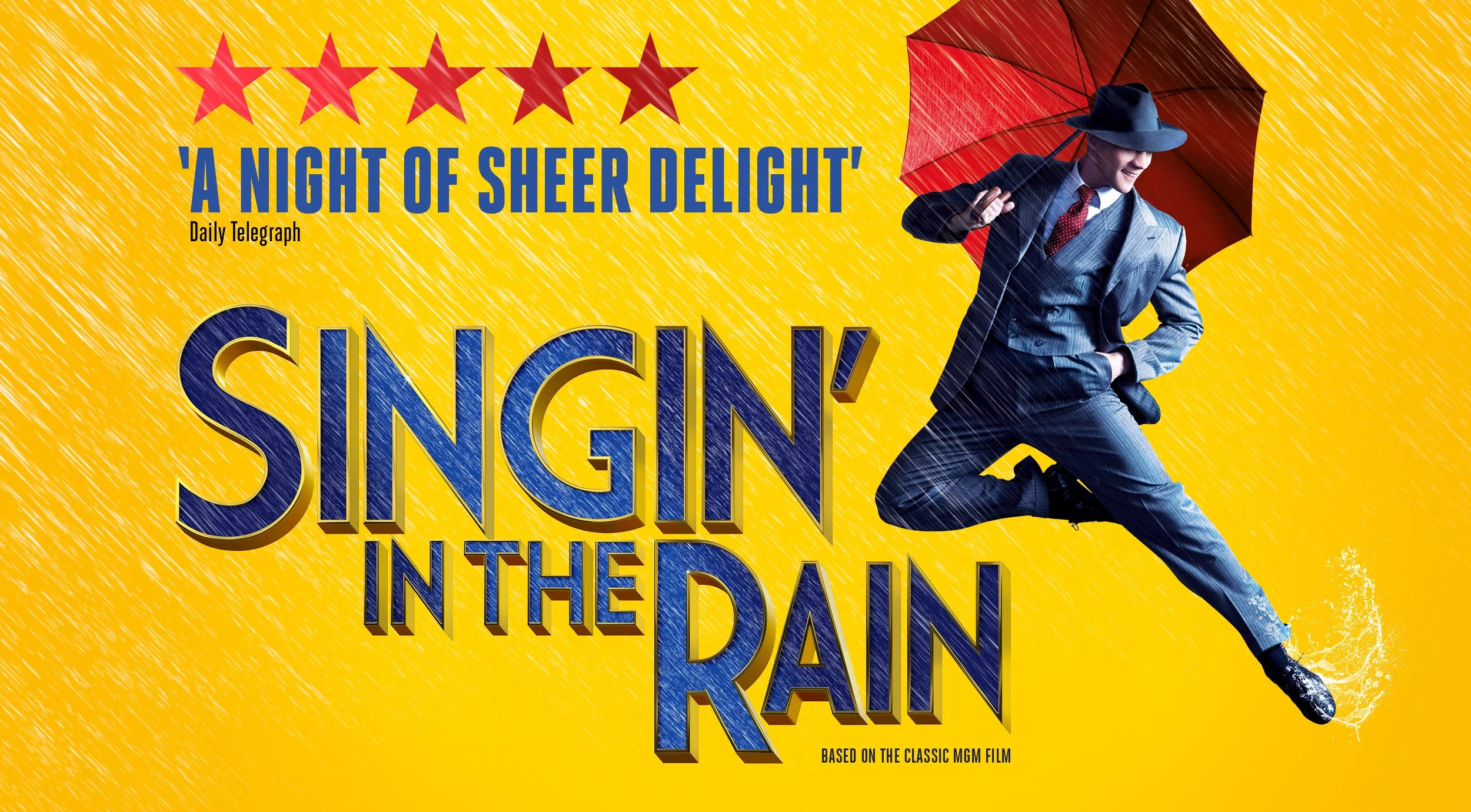 SINGIN’ IN THE RAIN to play Christmas season at Sheffield Theatres prior to UK tour