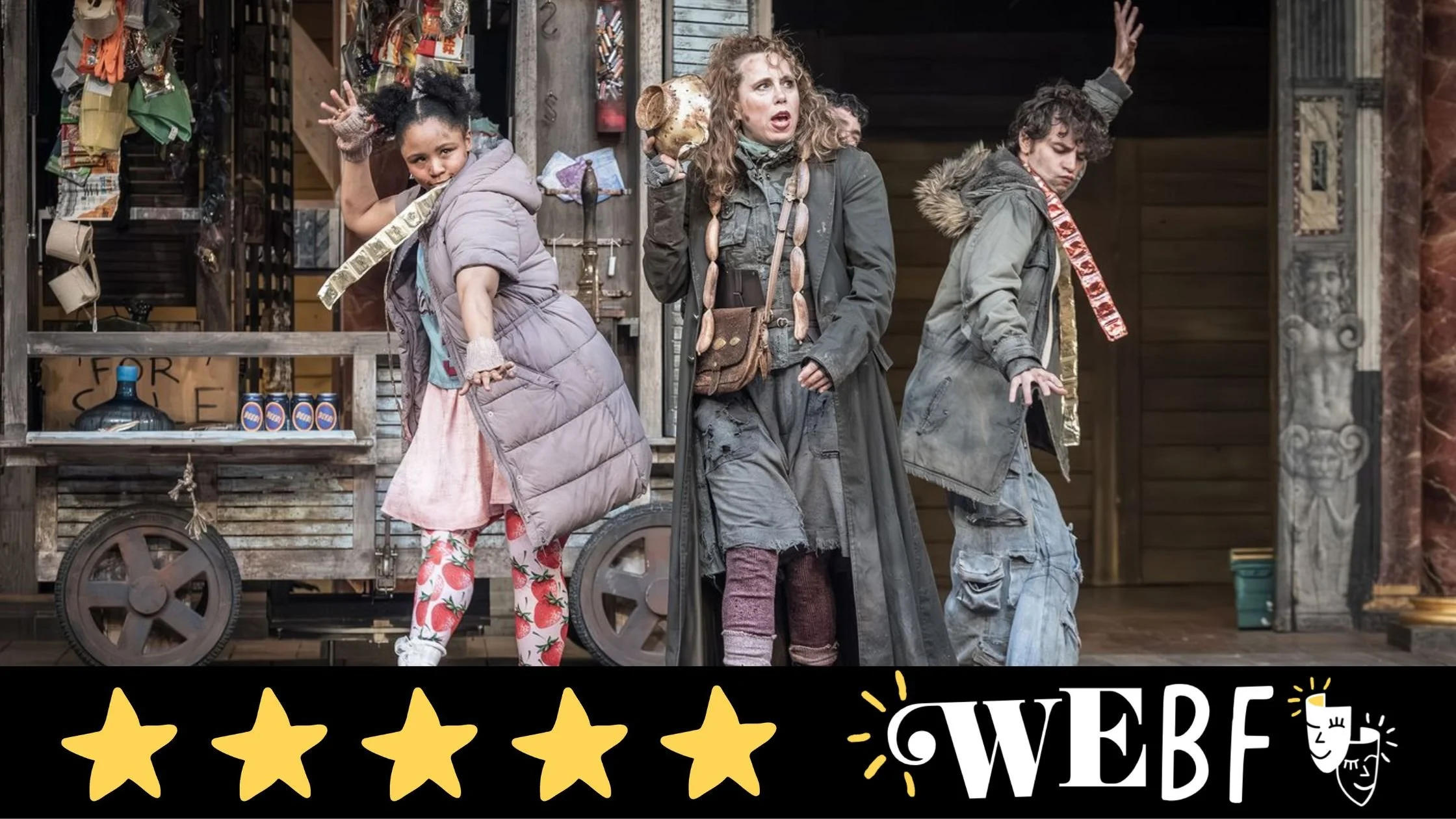 Review: MOTHER COURAGE AND HER CHILDREN, Shakespeare’s Globe