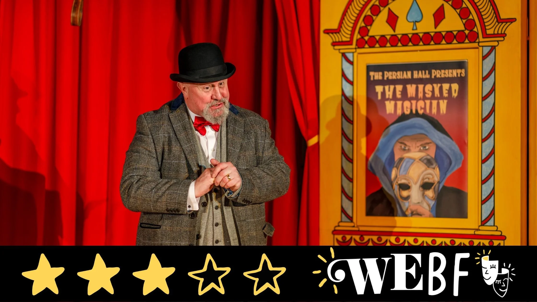 Review: HOLMES AND WATSON: THE CURIOUS CASE OF THE MASKED MAGICIAN, Wilton’s Music Hall - Tour