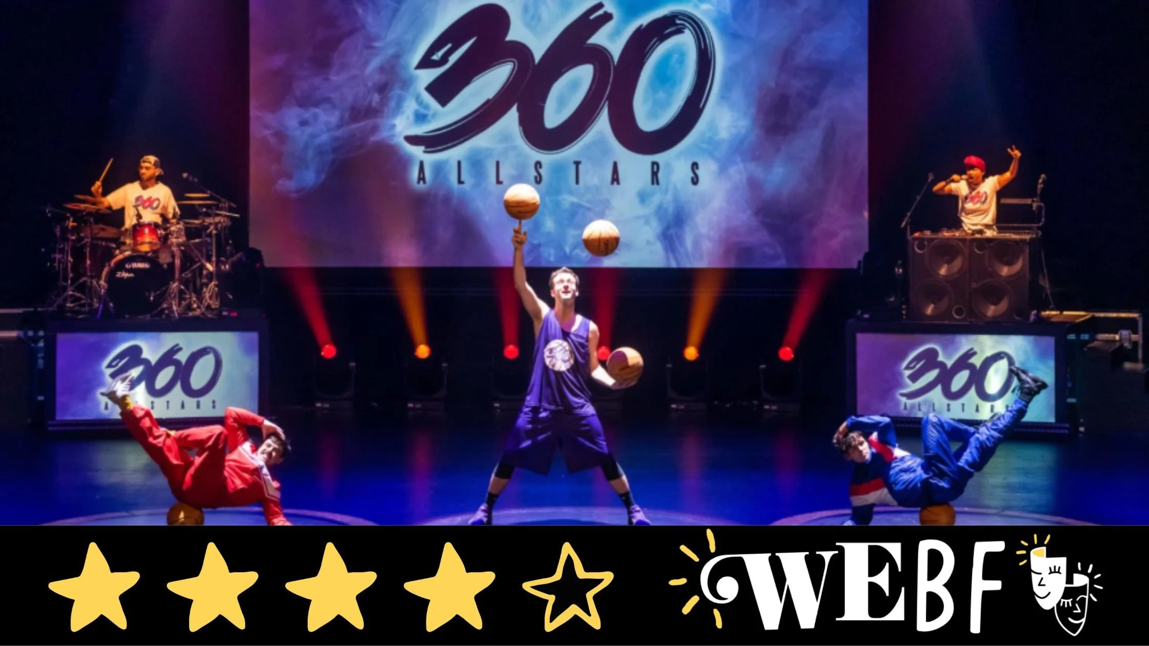 Review: 360 ALLSTARS, Peacock Theatre