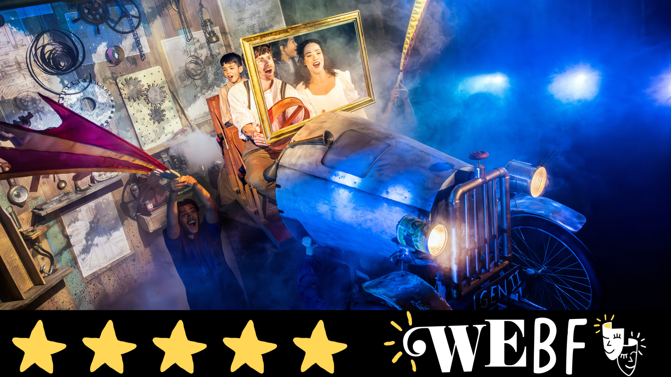 Review: CHITTY CHITTY BANG BANG, The Watermill Theatre, Newbury