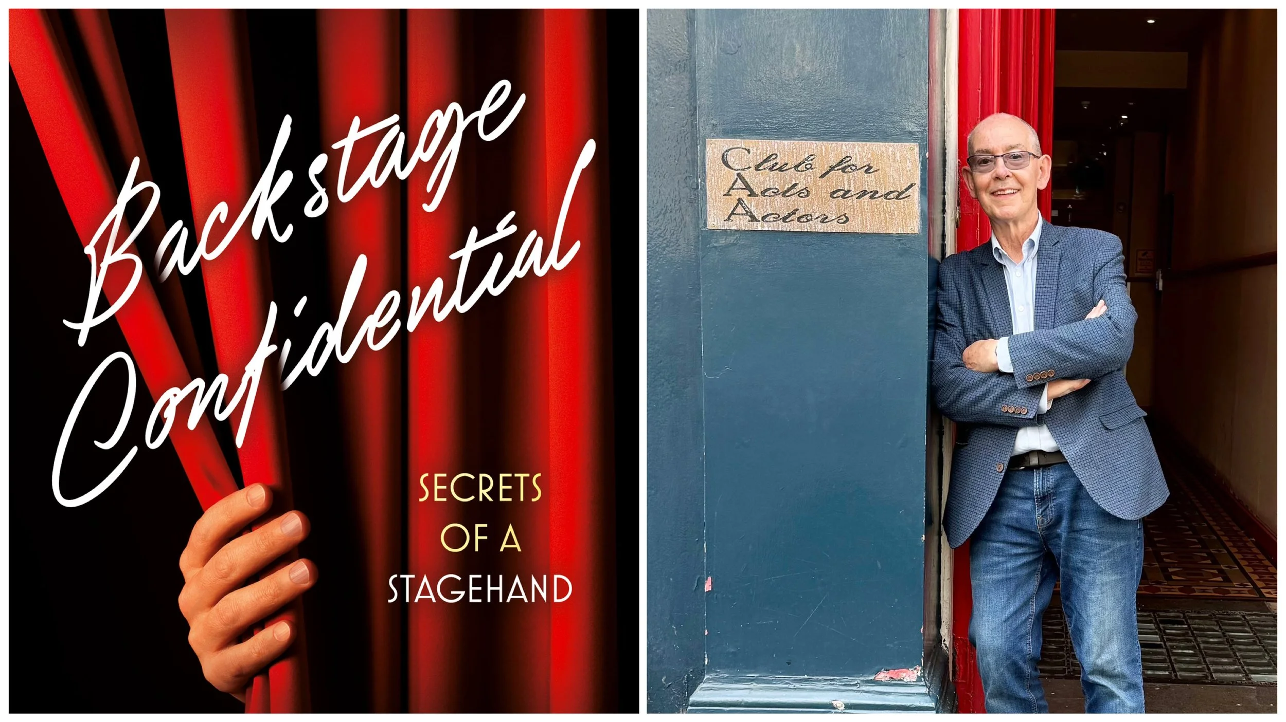 New book BACKSTAGE CONFIDENTIAL: SECRETS OF A STAGEHAND released