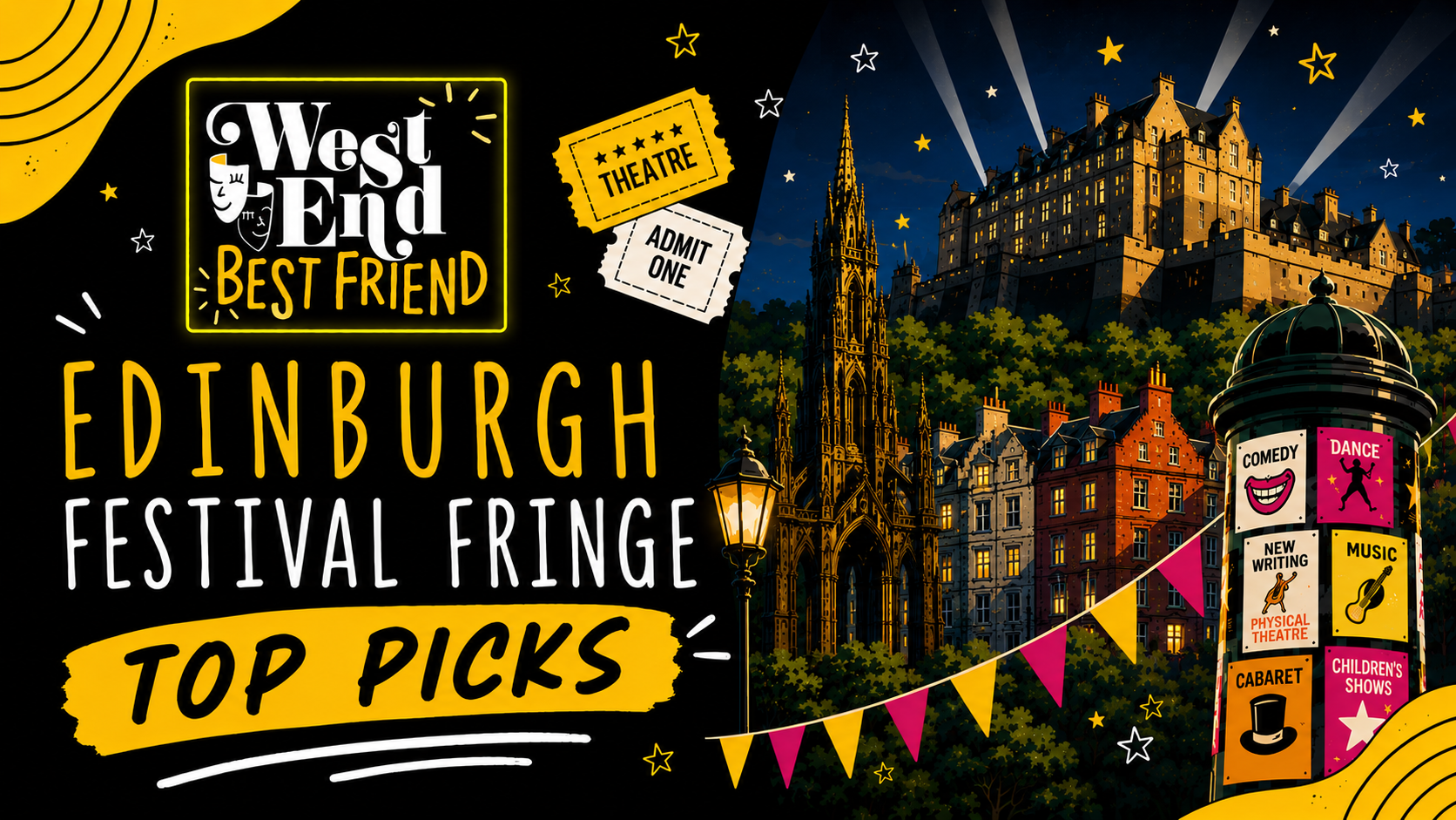 Edinburgh Festival Fringe Top Picks 2026: MUSICALS