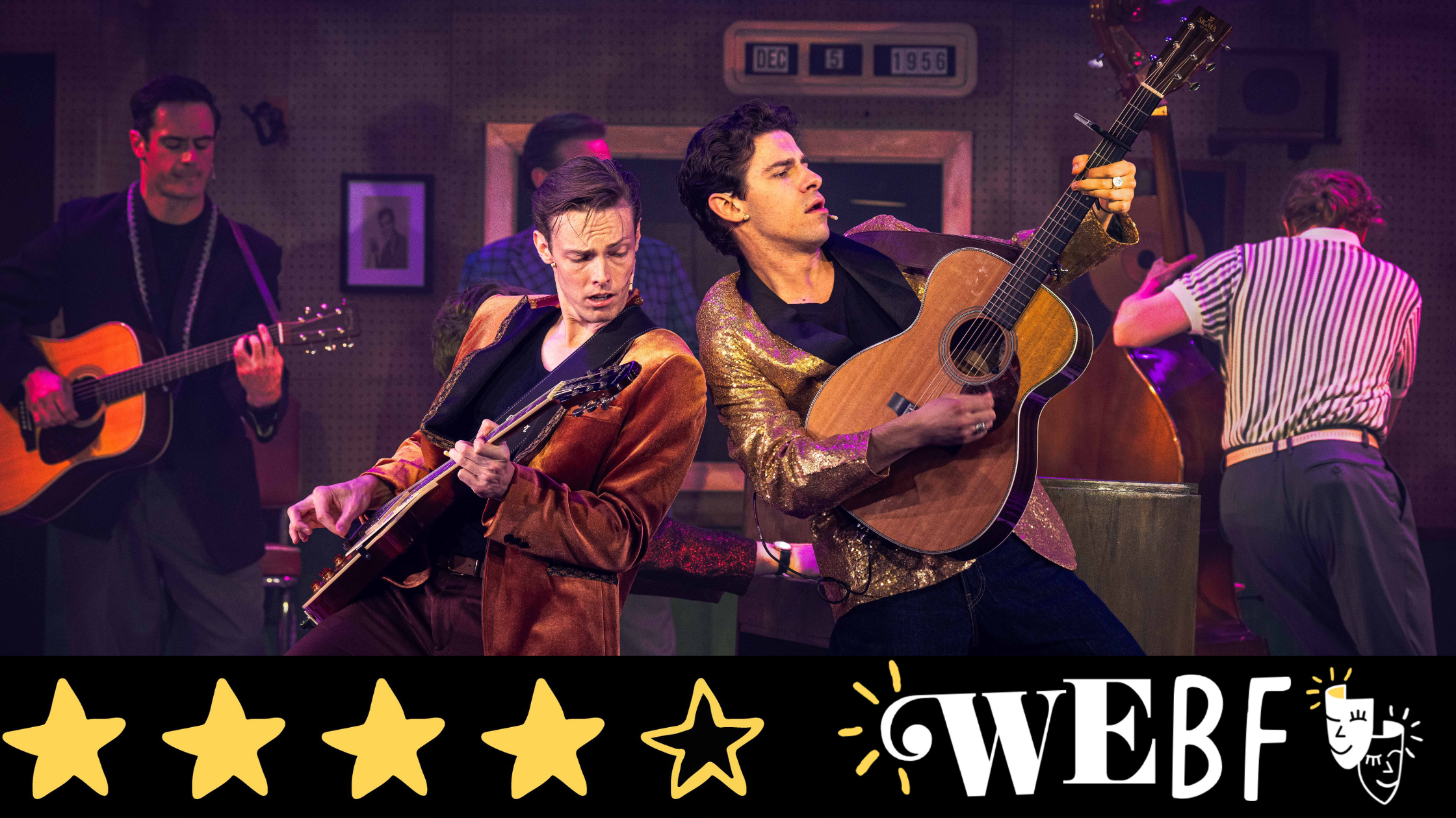 Review: MILLION DOLLAR QUARTET, The Barn Theatre Cirencester 
