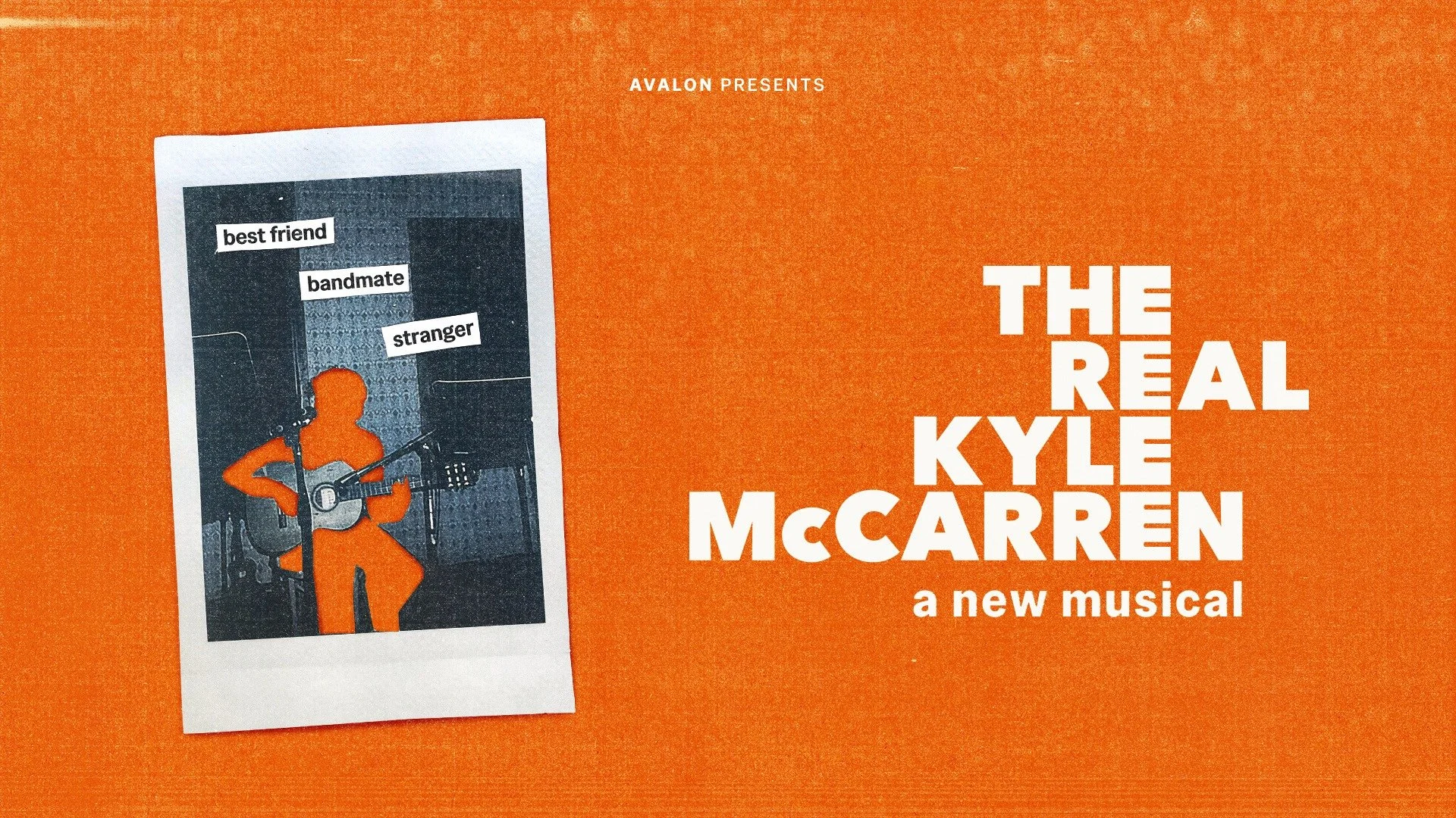 Full cast and creative team announced for new musical THE REAL KYLE MCCARREN