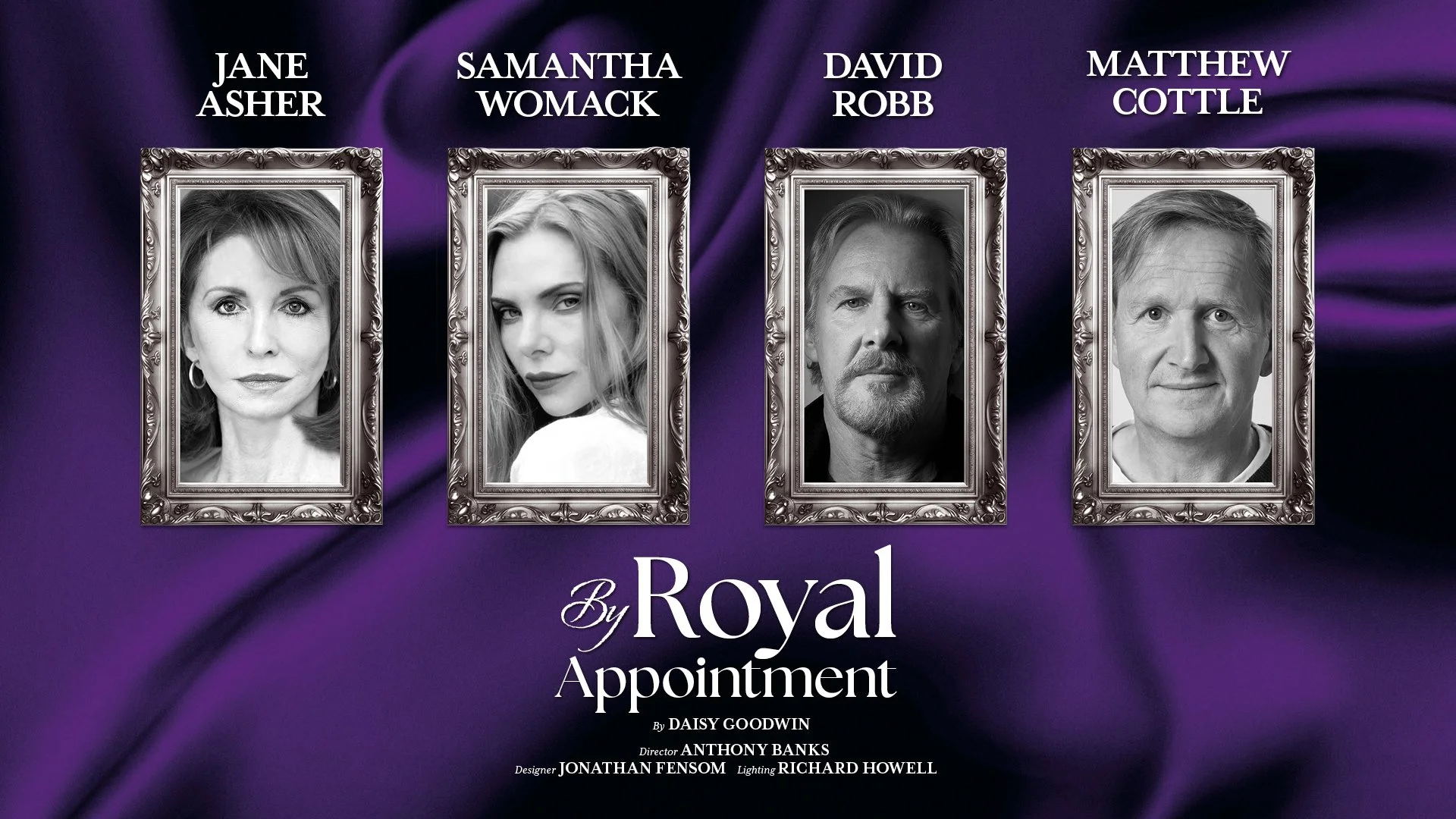 Jane Asher and Samantha Womack to lead new tour of Daisy Goodwin’s BY ROYAL APPOINTMENT