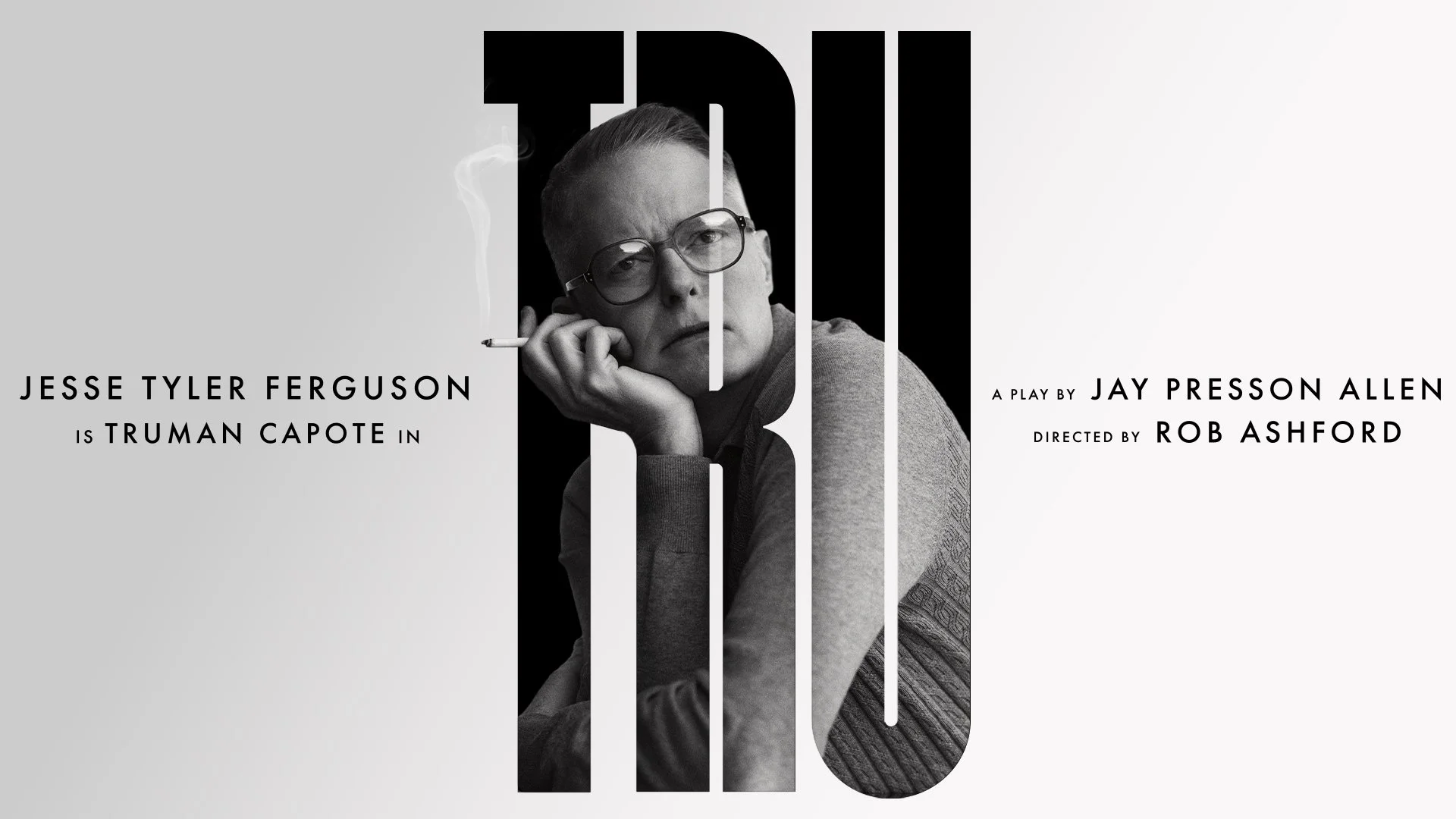 Jesse Tyler Ferguson to star as Truman Capote in TRU at Menier Chocolate Factory