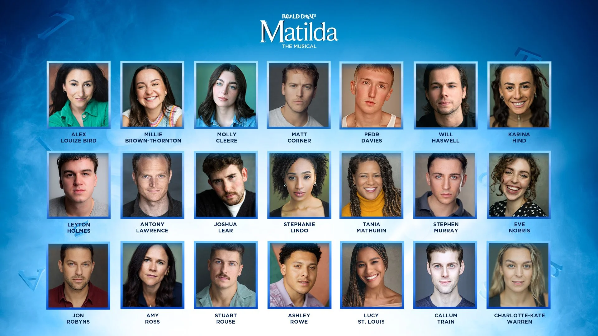 New casting announced for RSC's MATILDA THE MUSICAL in West End