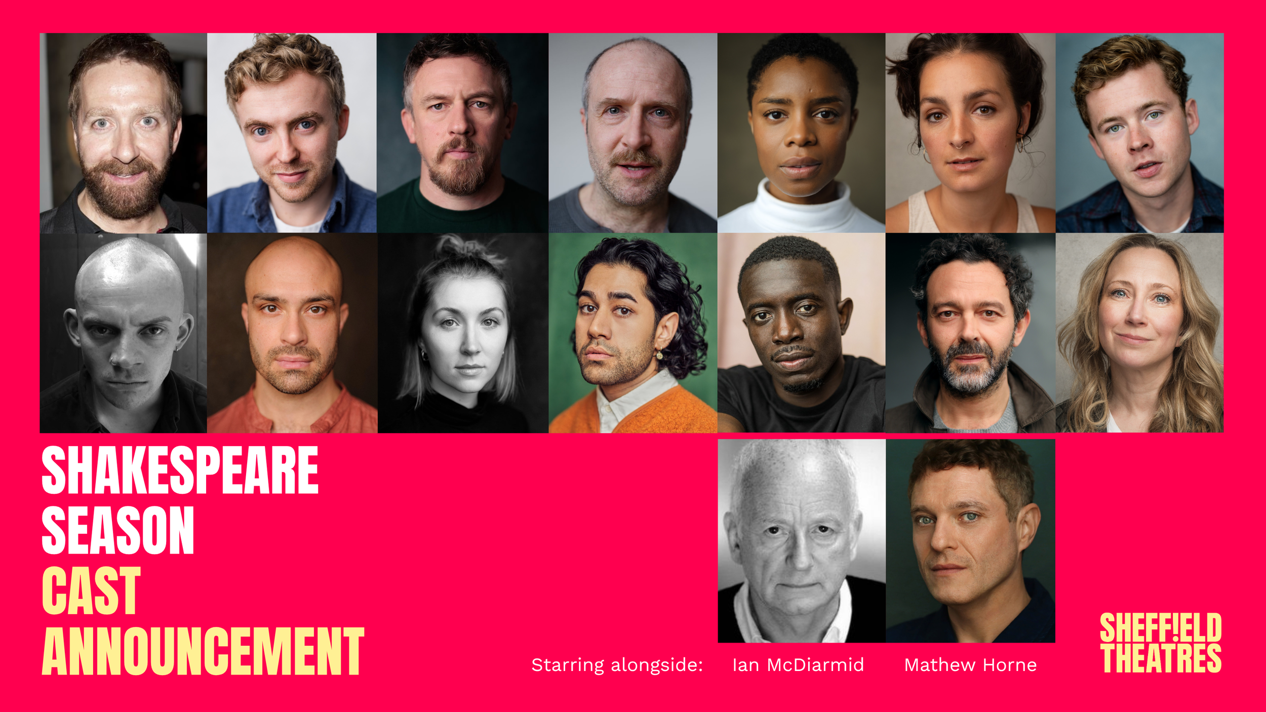 Full company and creatives announced for Shakespeare season at Sheffield Crucible