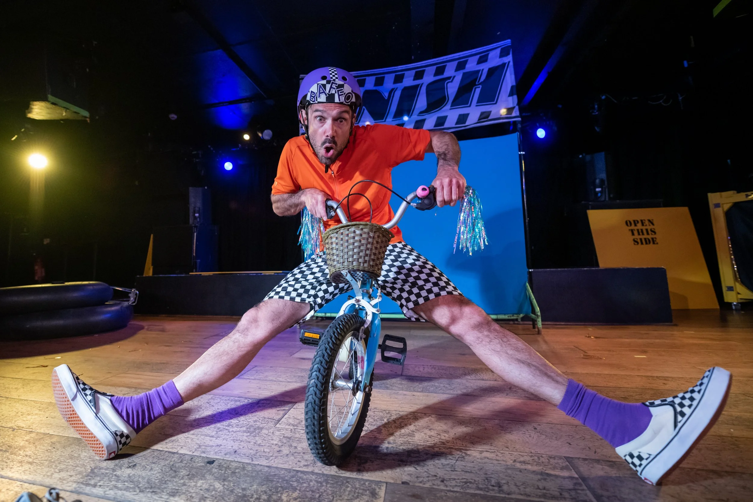 ON YOUR BIKE BAFFO! to tour the UK