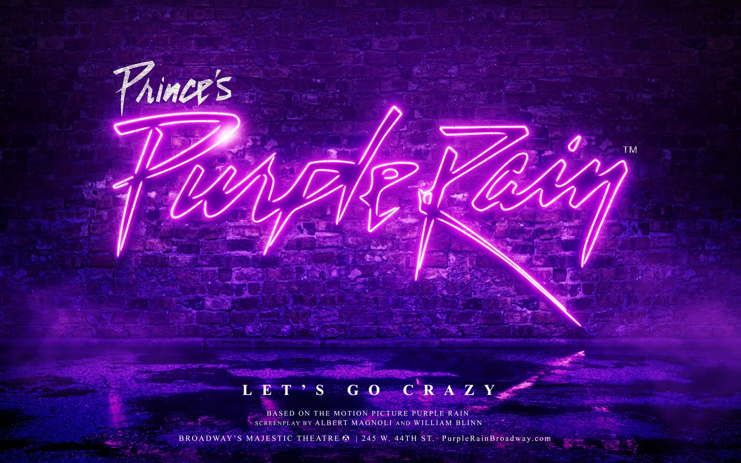 PURPLE RAIN to play on Broadway spring 2027