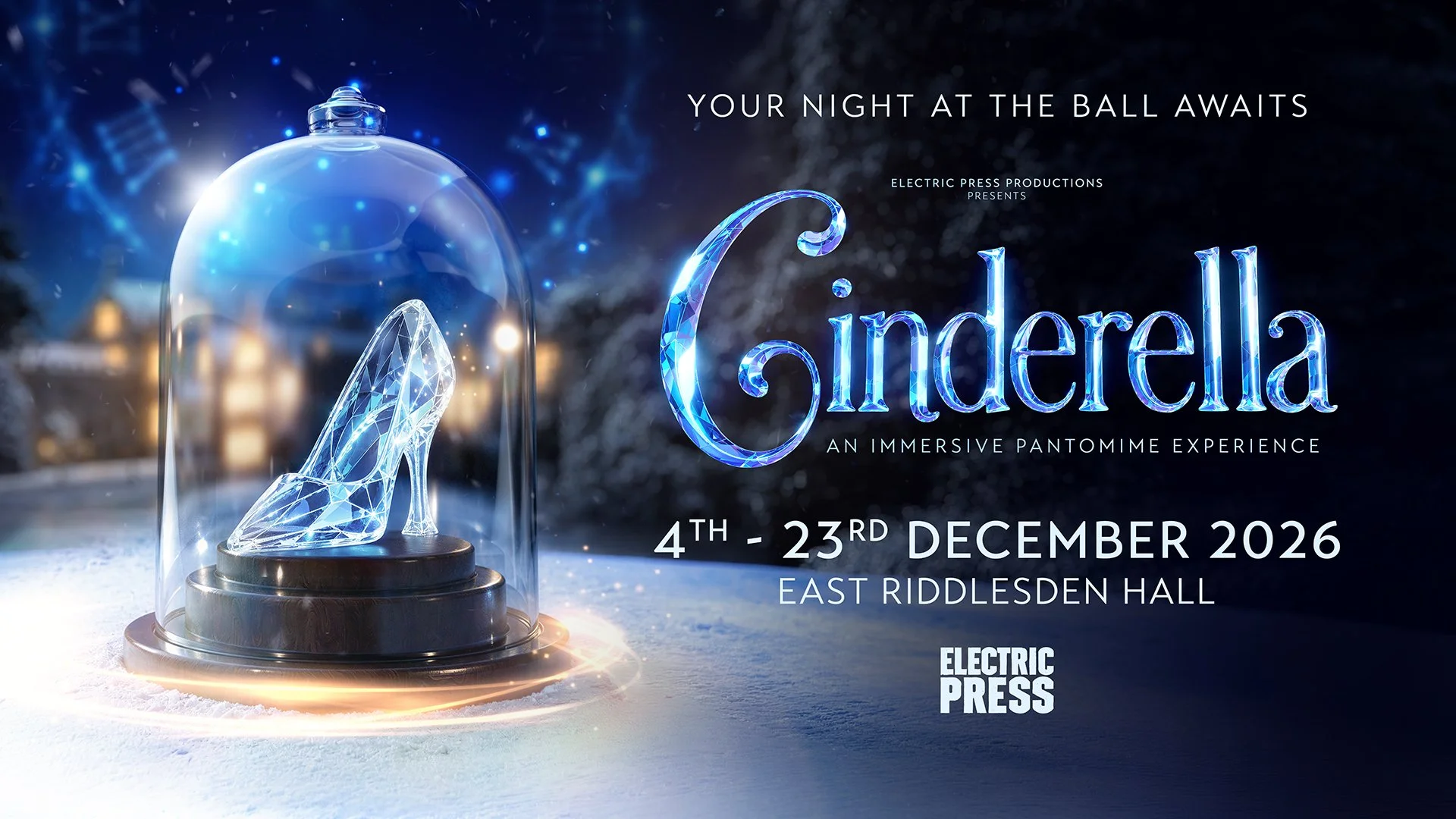 CINDERELLA: AN IMMERSIVE PANTOMIME EXPERIENCE to play  National Trust property