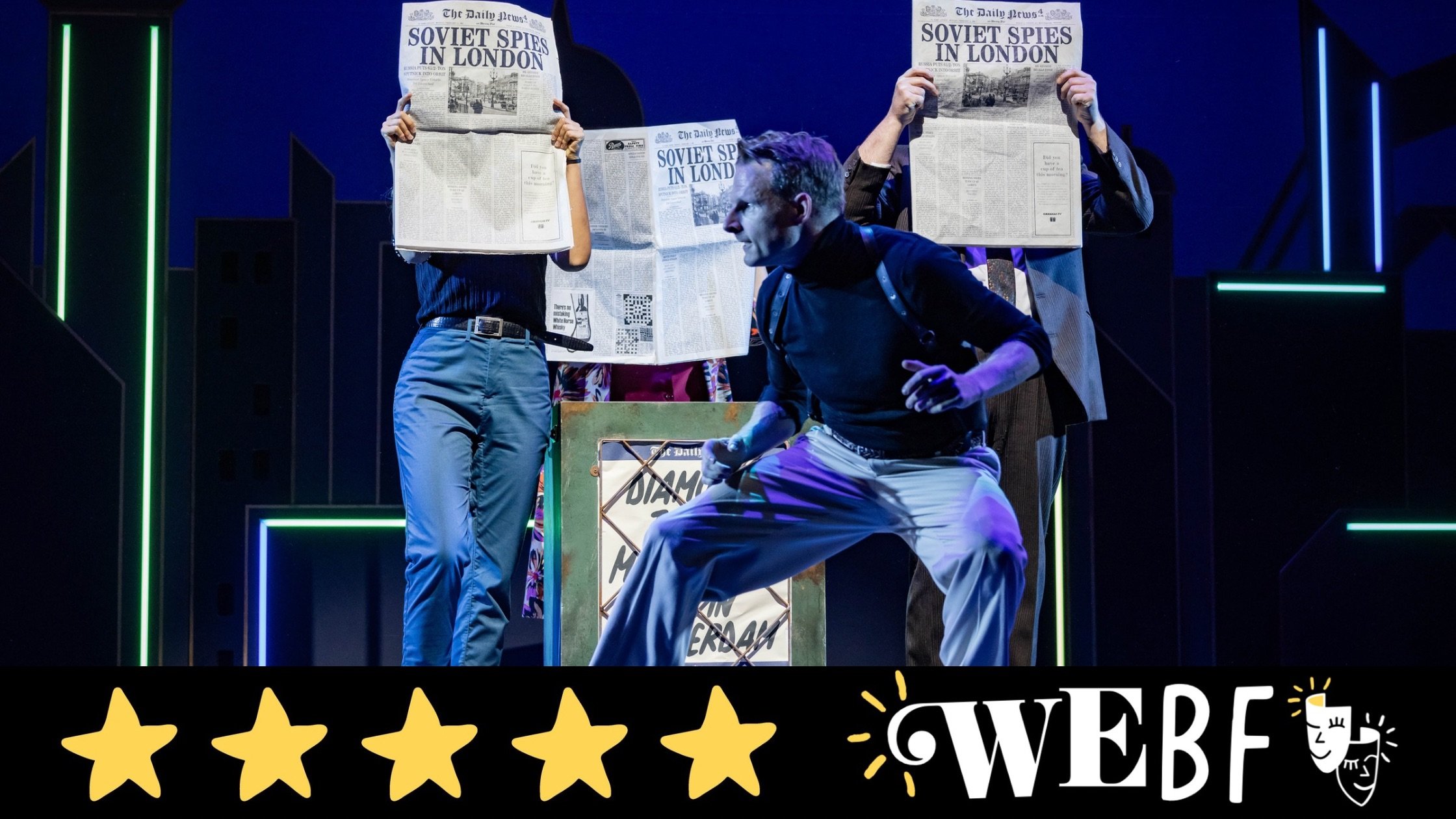 Review: THE COMEDY ABOUT SPIES, Adelphi Theatre