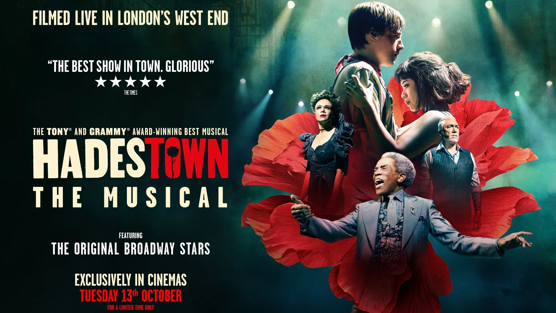 Theatrical release date announced for HADESTOWN THE MUSICAL