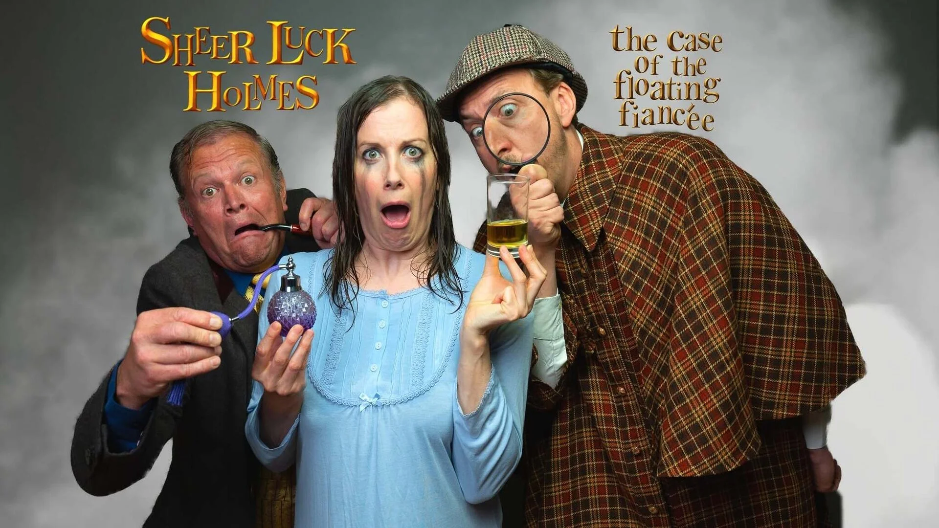Brand new comedy murder mystery SHEER LUCK HOLMES to embark on UK tour