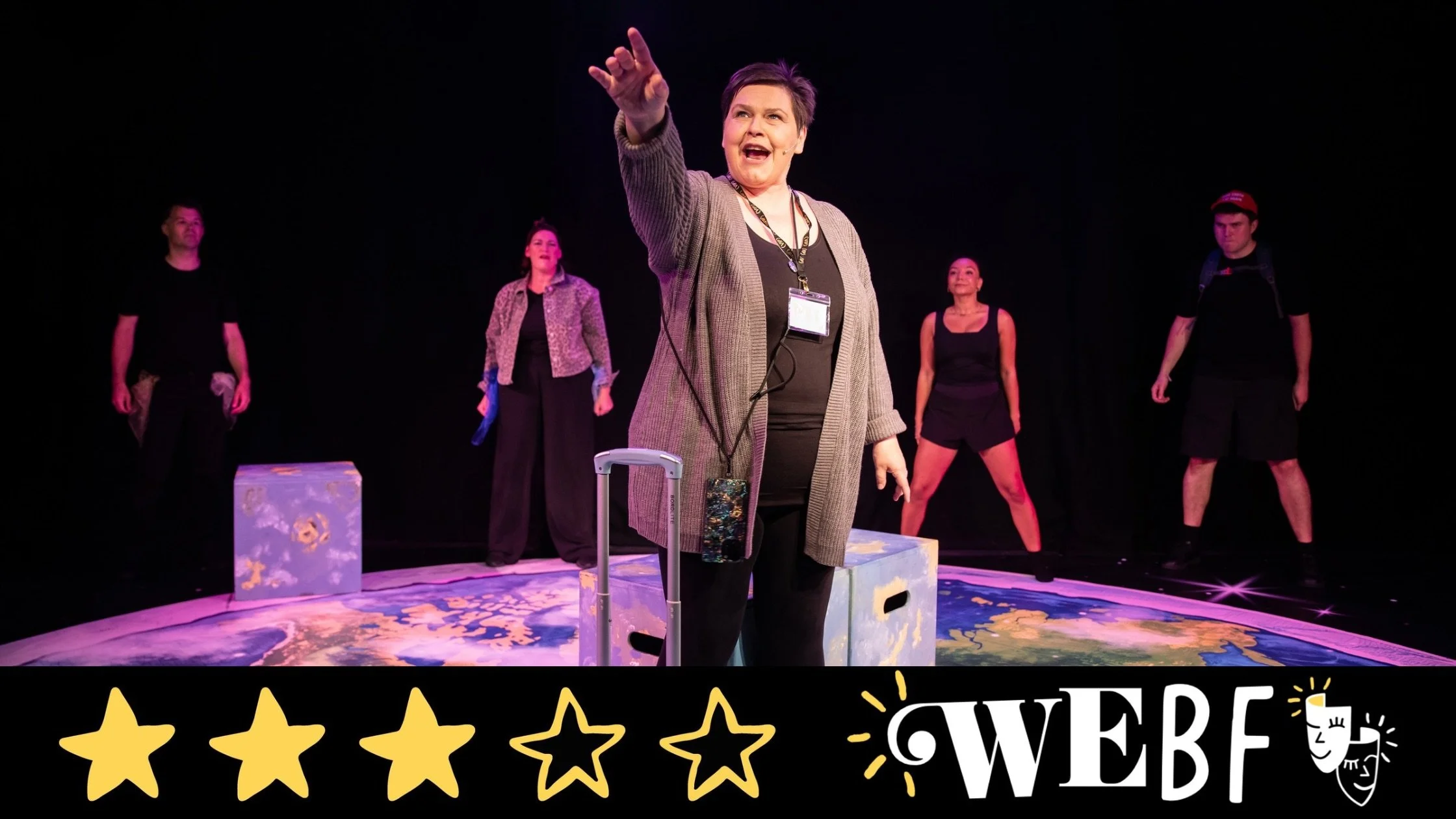 Fringe Review: THE SHOCKING TRUTH ABOUT FLAT EARTH, Queen Dome at Pleasance Dome