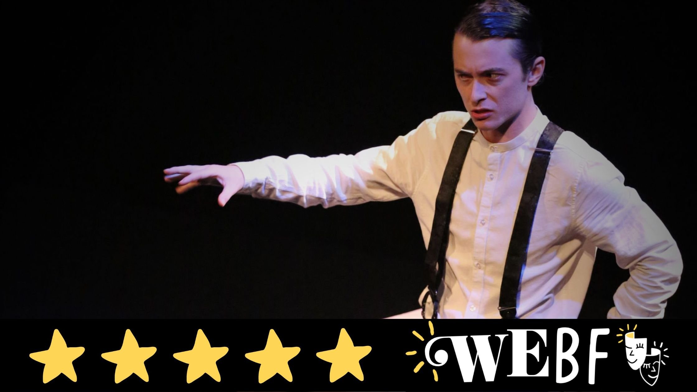 Fringe Review: ONE MAN POE: THE TELL-TALE HEART &amp; THE PIT &amp; THE PENDULUM, Greenside @ Riddles Court