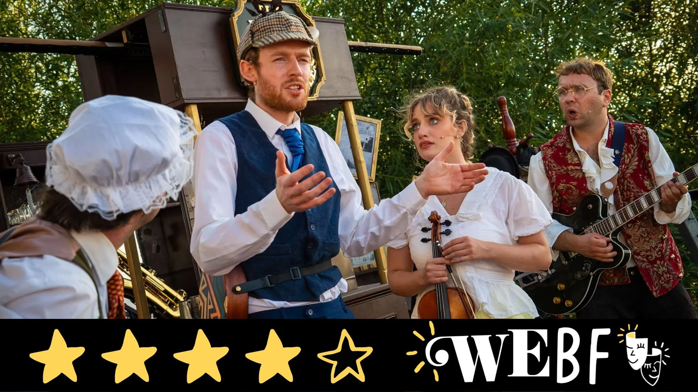 Review: SHERLOCK HOLMES &amp; THE BITTER OF THE BASKERVILLES, The Bull Inn Sonning - Tour