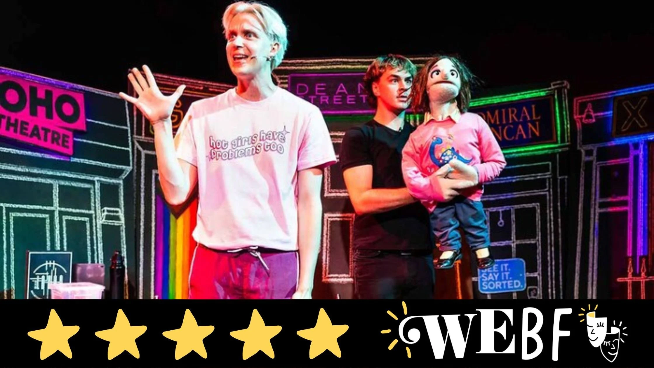 Fringe Review: LINUS KARP WAS HIT WITH AN UMBRELLA, Friesian at Underbelly, Bristo Square