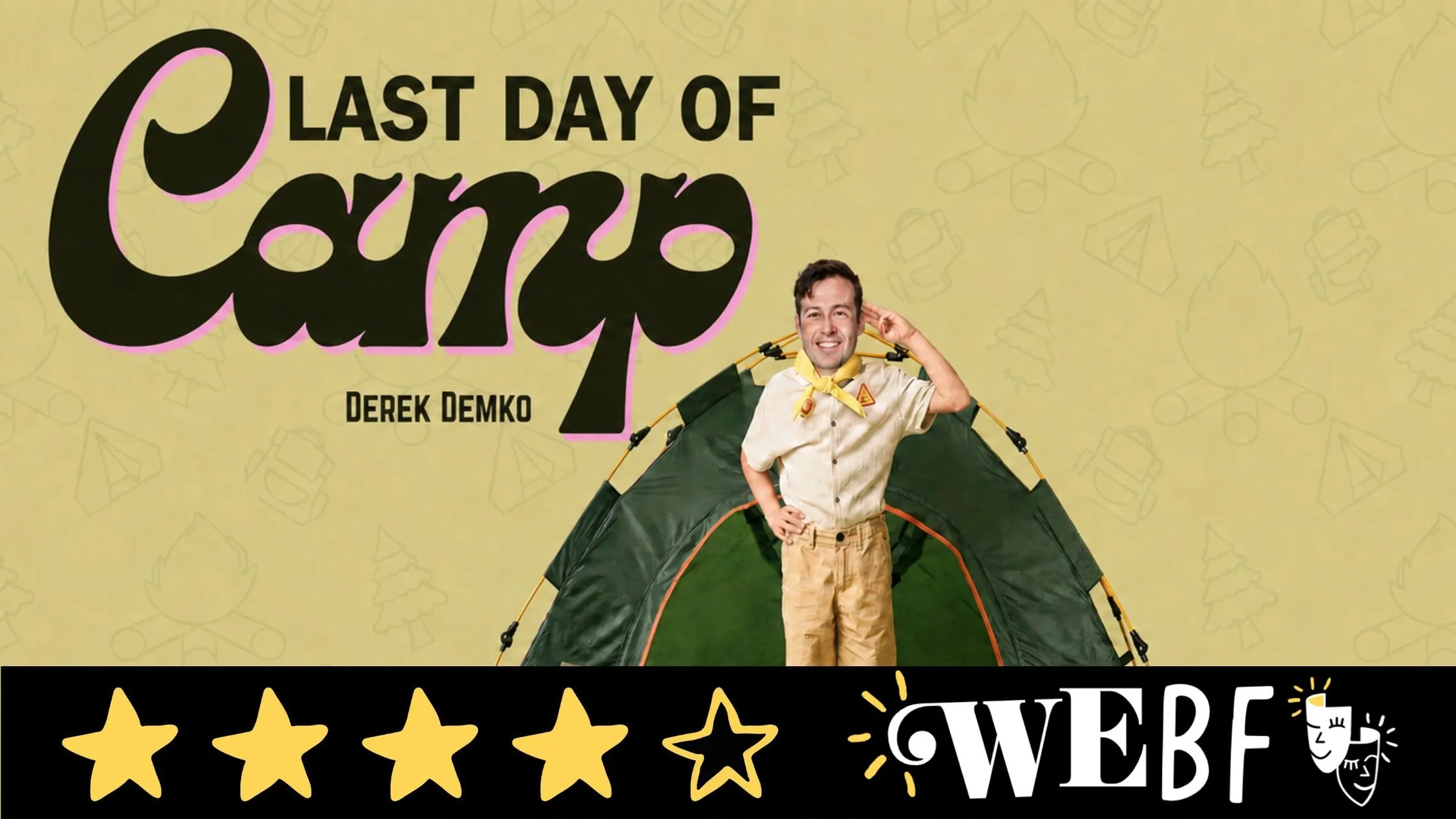 Fringe Review: DEREK DEMKO’S LAST DAY OF CAMP!, The Crate at Assembly George Square