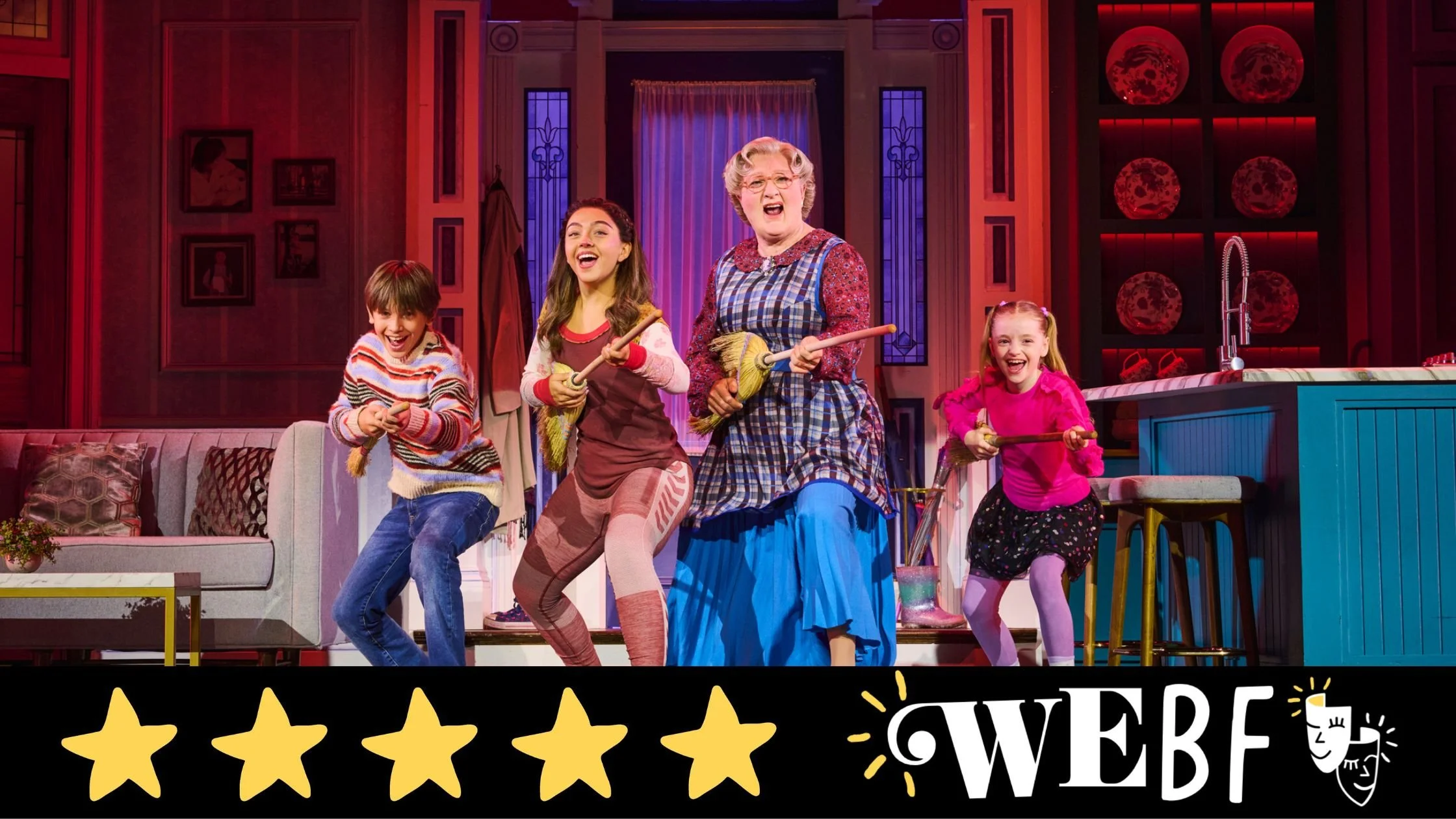 Review: MRS. DOUBTFIRE, Birmingham Hippodrome - Tour