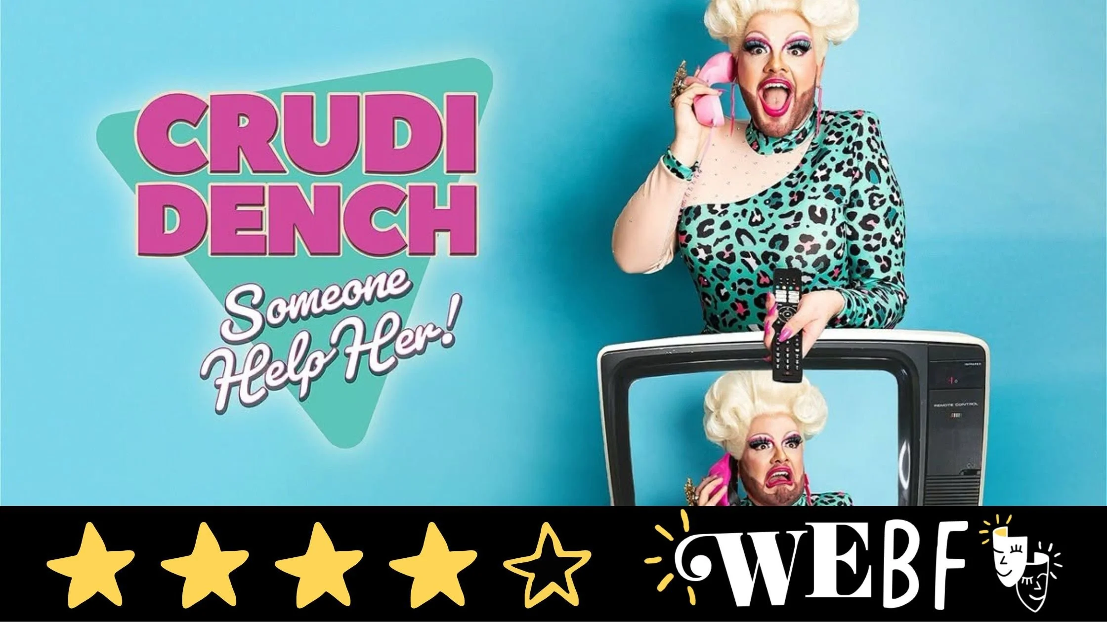 Fringe Review: CRUDI DENCH: SOMEONE HELP HER!, Iron Belly at Underbelly, Cowgate