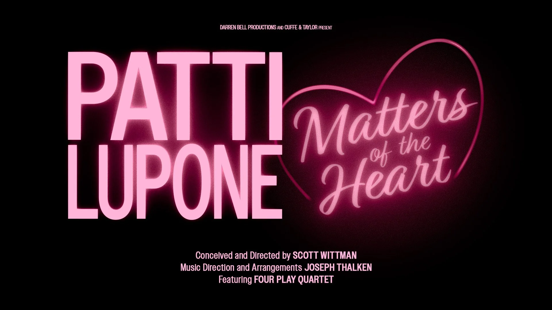 Broadway legend Patti Lupone to return to London Coliseum with MATTERS OF THE HEART