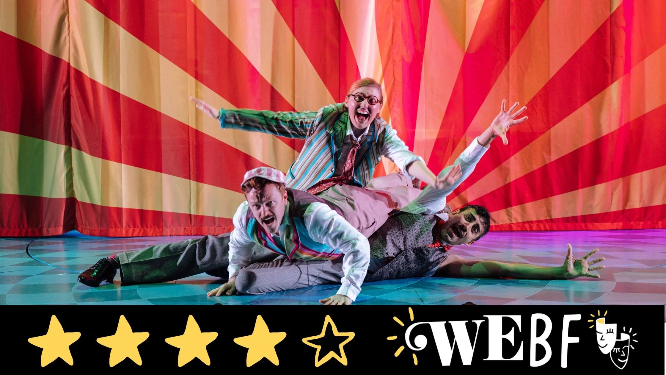 Review: THREE MEN IN A BOAT, Rose Theatre Kingston