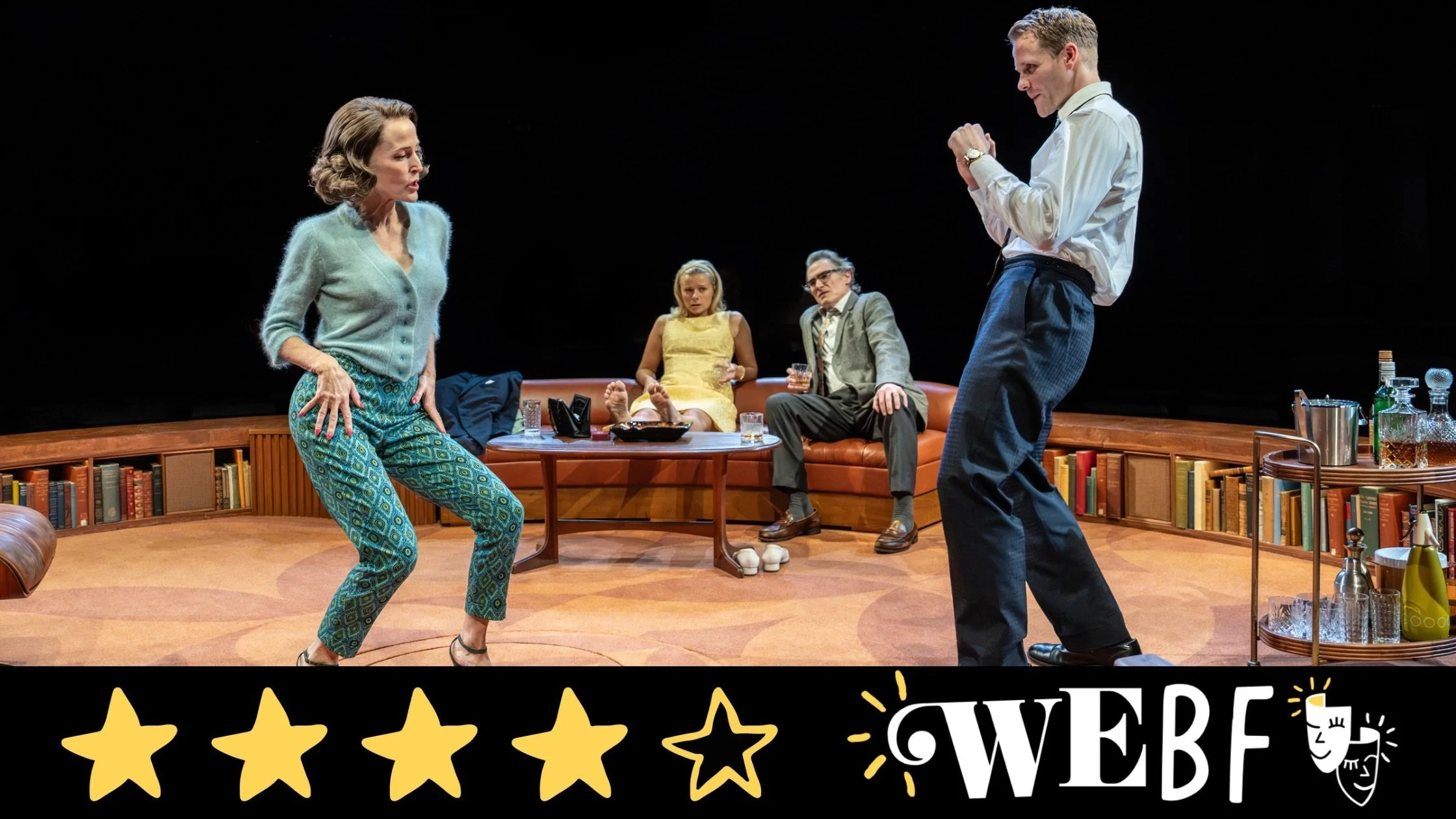 Review: WHO’S AFRAID OF VIRGINIA WOOLF?, @sohoplace