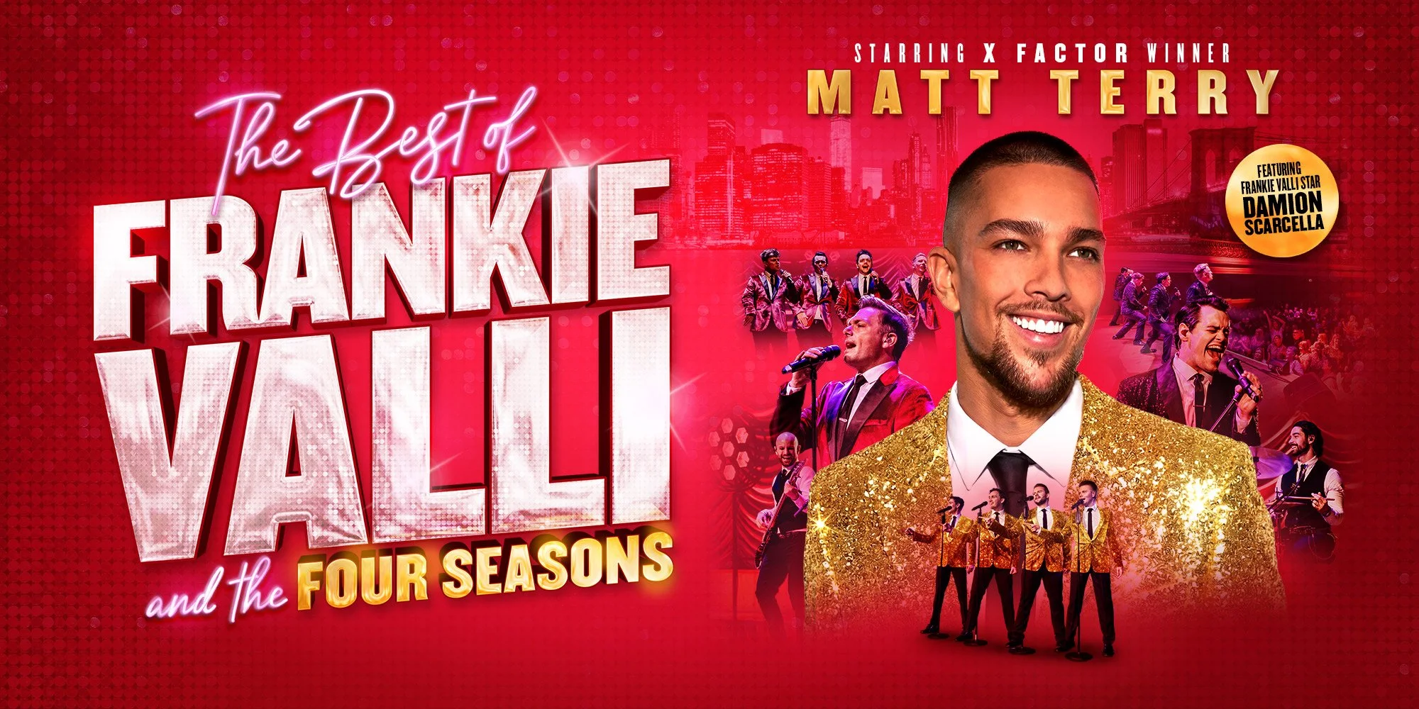 Matt Terry to star in THE BEST OF FRANKIE VALLI AND THE FOUR SEASONS tour from January 2027