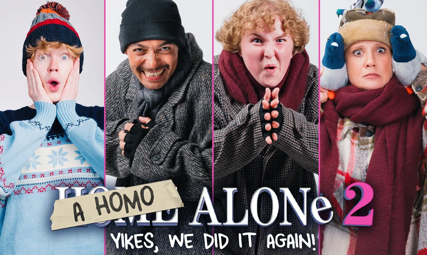 Are you thirsty for more? Kevin returns to The Other Palace for A HOMO ALONE 2